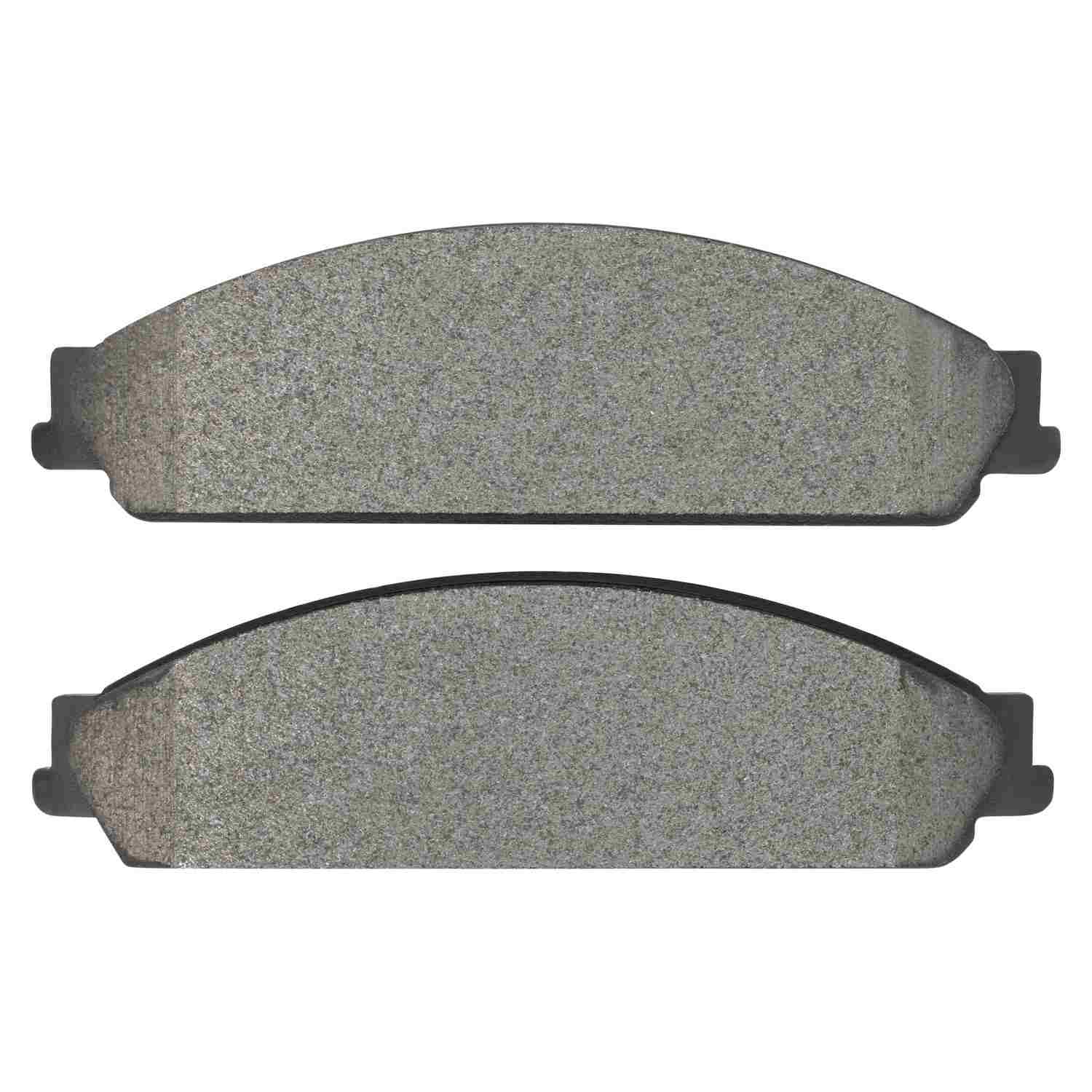 Front View of Front Disc Brake Pad Set MPA 1003-1070C