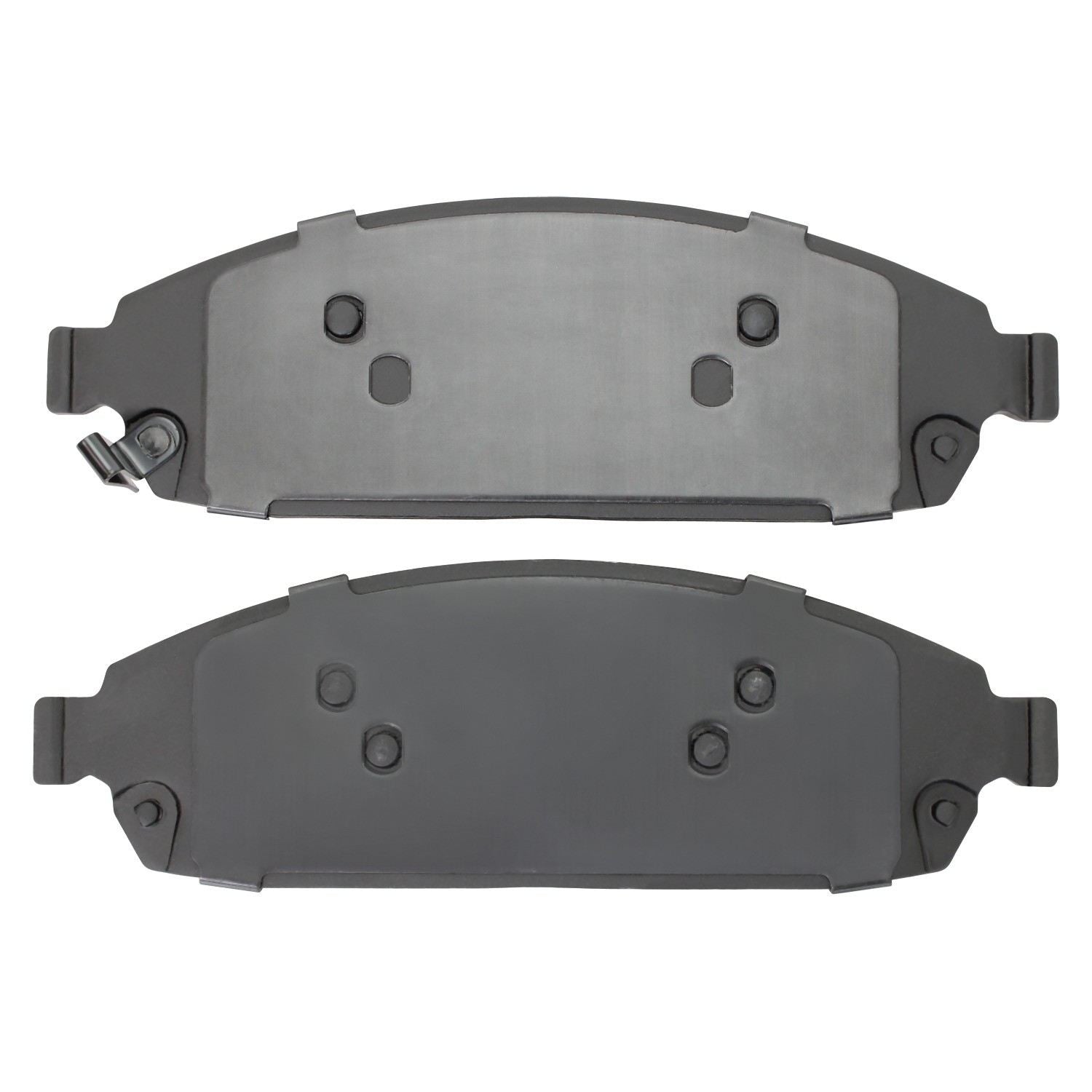 Back View of Front Disc Brake Pad Set MPA 1003-1080M