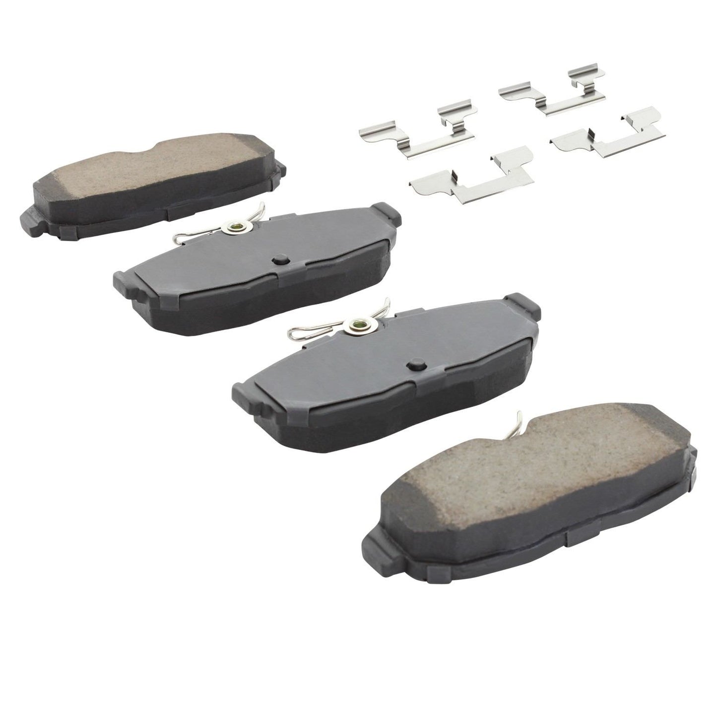 Angle View of Rear Disc Brake Pad Set MPA 1003-1082C