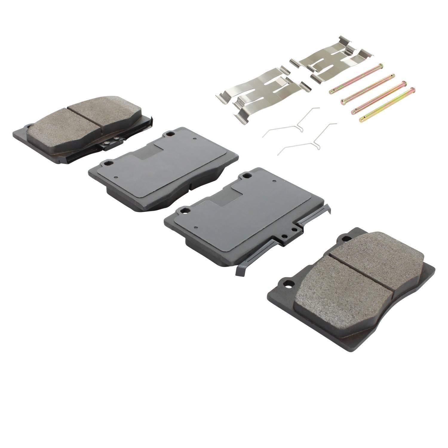 Angle View of Front Disc Brake Pad Set MPA 1003-1091M