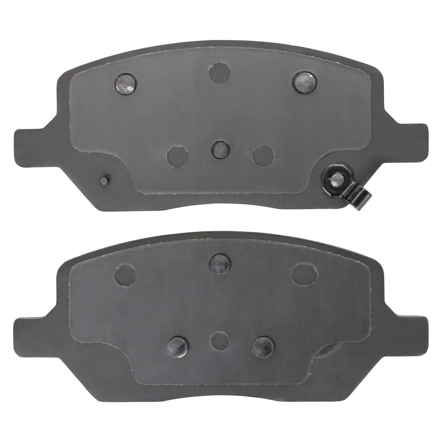 Back View of Rear Disc Brake Pad Set MPA 1003-1093C