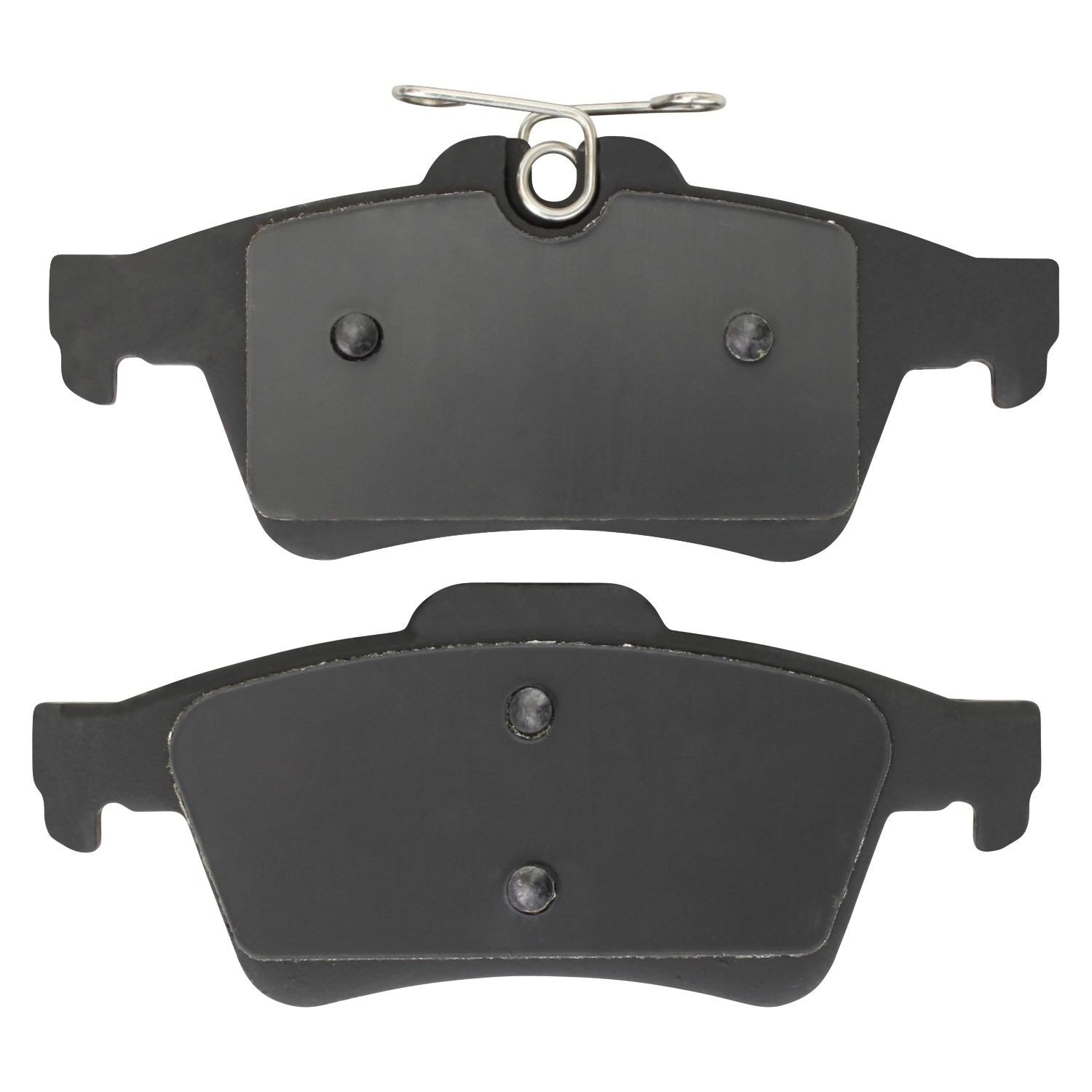 Back View of Rear Disc Brake Pad Set MPA 1003-1095M