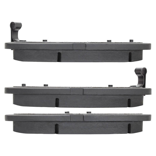 Top View of Front Disc Brake Pad Set MPA 1003-1125AC