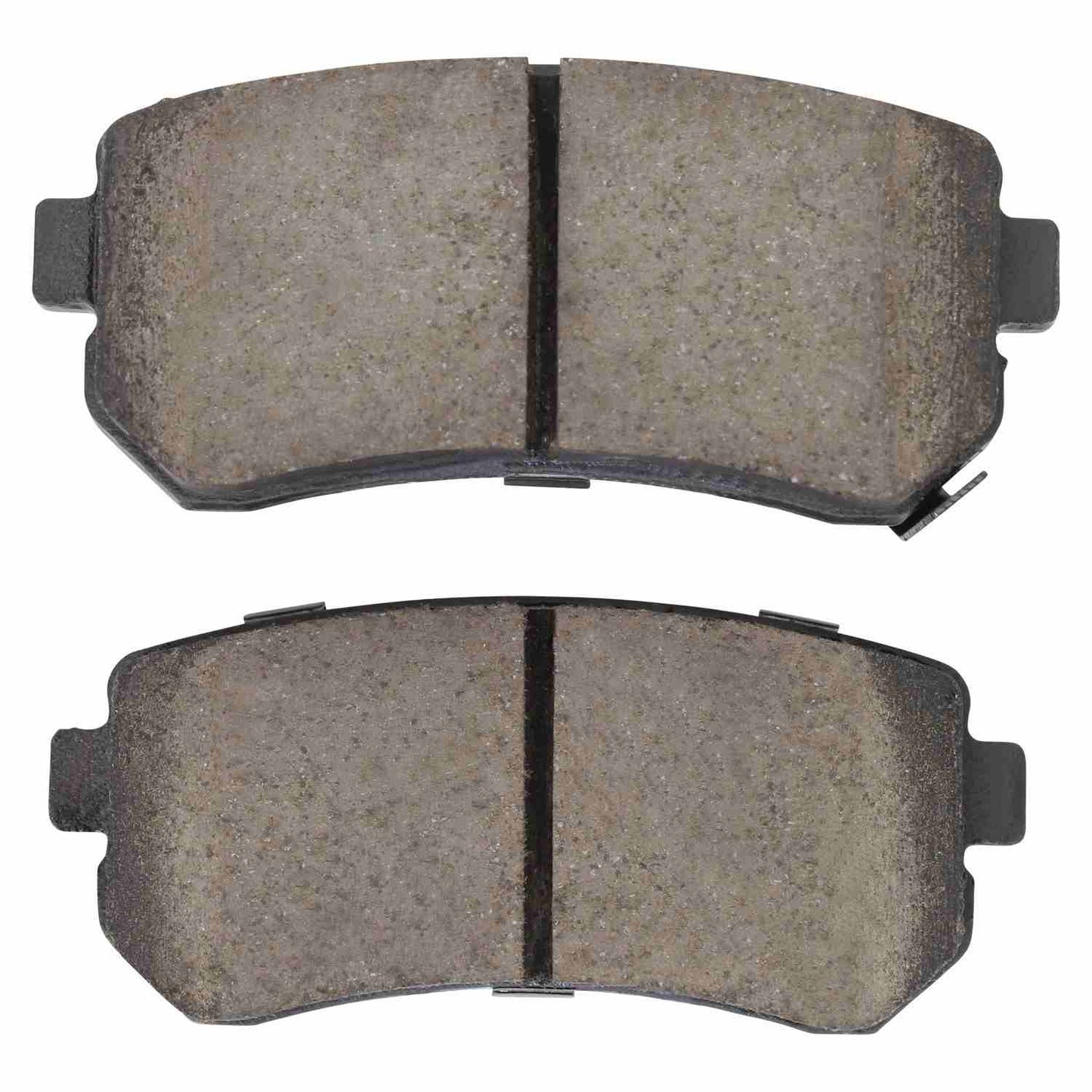 Front View of Rear Disc Brake Pad Set MPA 1003-1157C