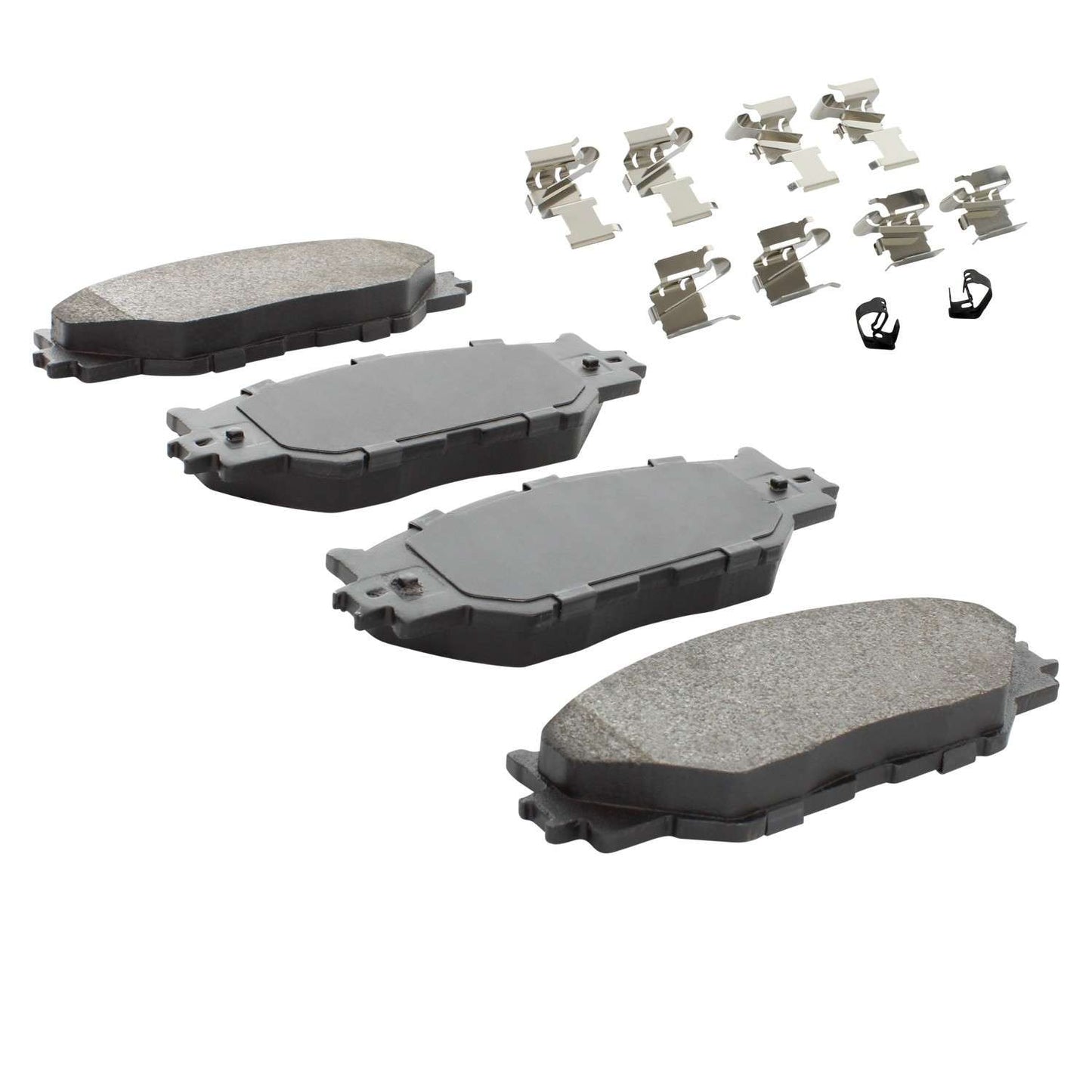 Angle View of Front Disc Brake Pad Set MPA 1003-1178M