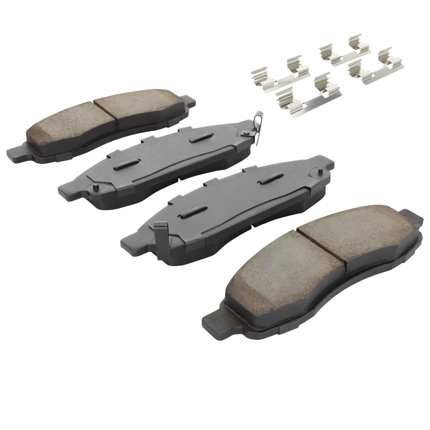 Angle View of Front Disc Brake Pad Set MPA 1003-1183C