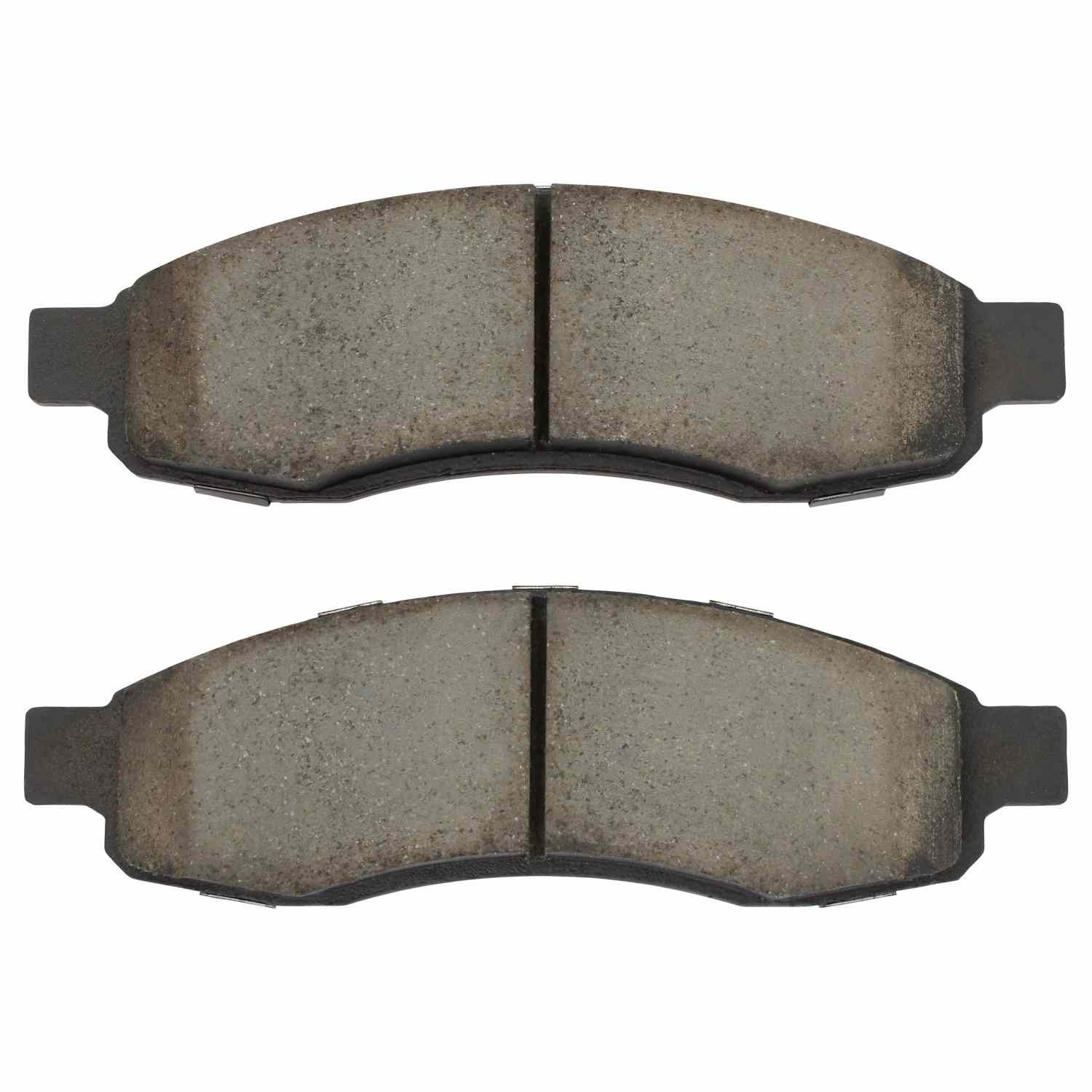 Front View of Front Disc Brake Pad Set MPA 1003-1183C