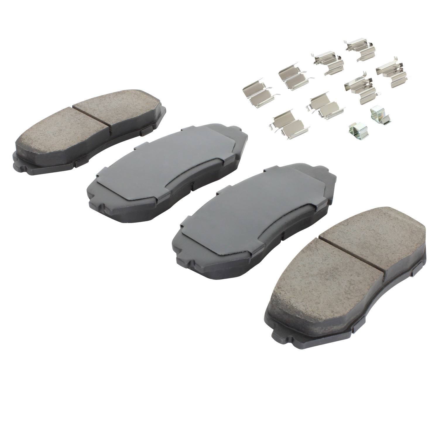 Angle View of Front Disc Brake Pad Set MPA 1003-1188C