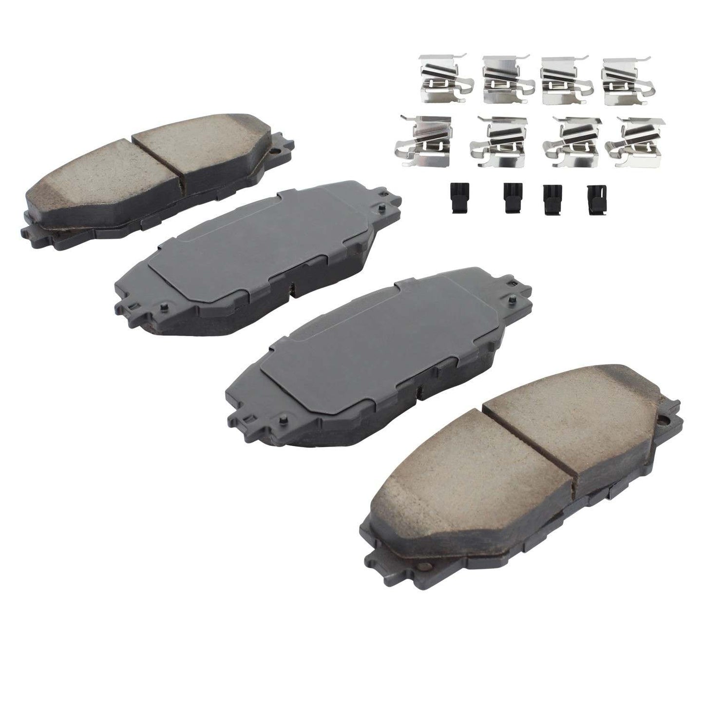 Angle View of Front Disc Brake Pad Set MPA 1003-1211C