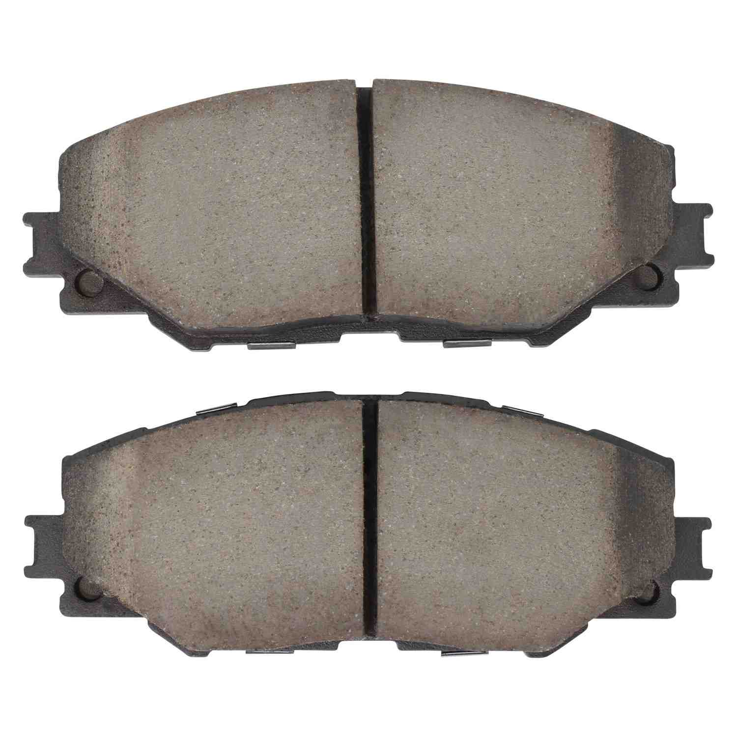 Front View of Front Disc Brake Pad Set MPA 1003-1211C