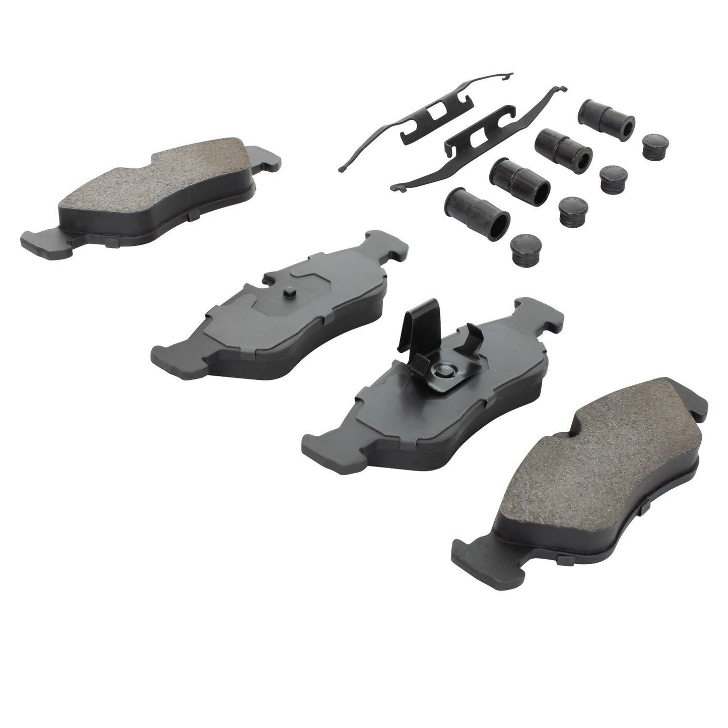 Angle View of Rear Disc Brake Pad Set MPA 1003-1229M