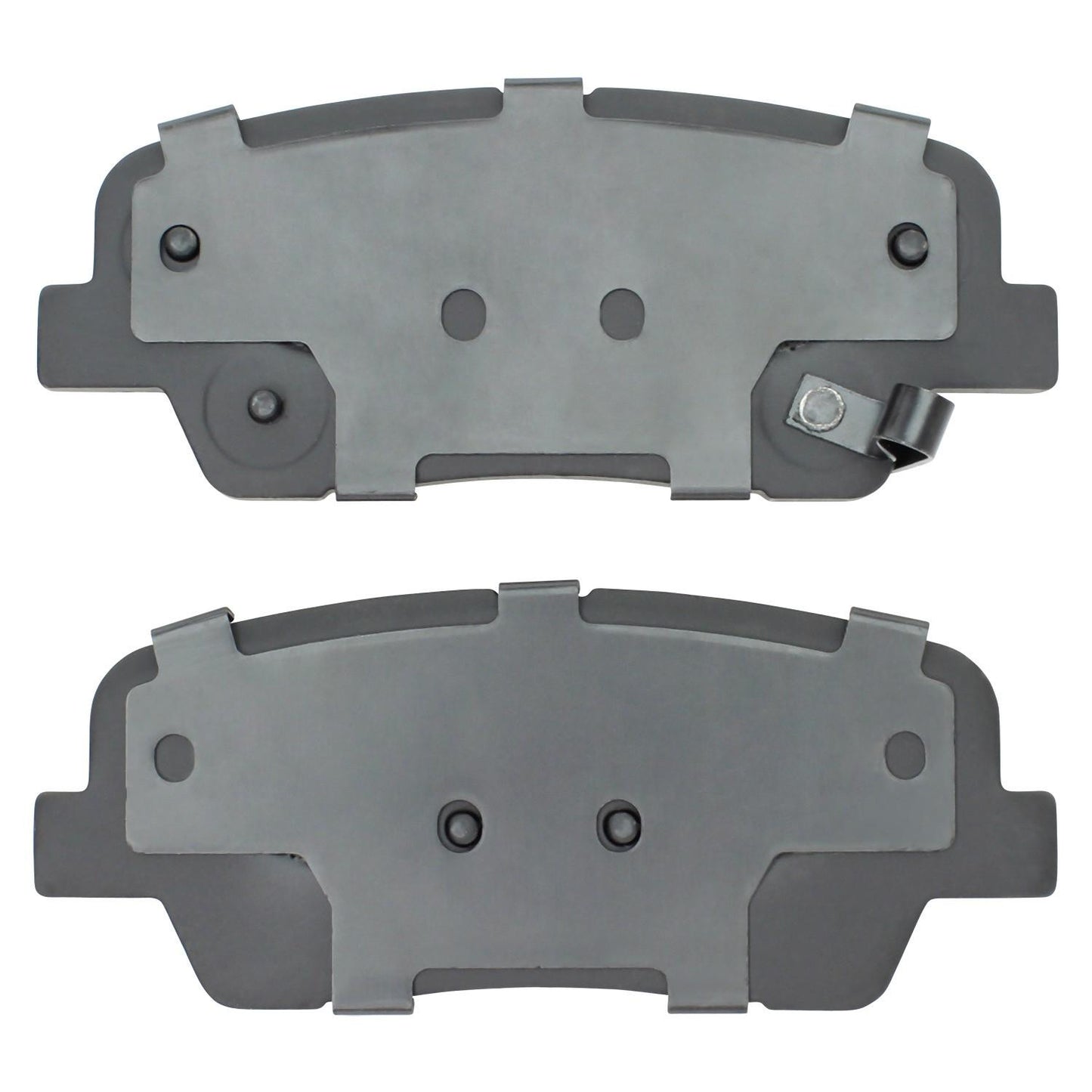 Back View of Rear Disc Brake Pad Set MPA 1003-1284BC