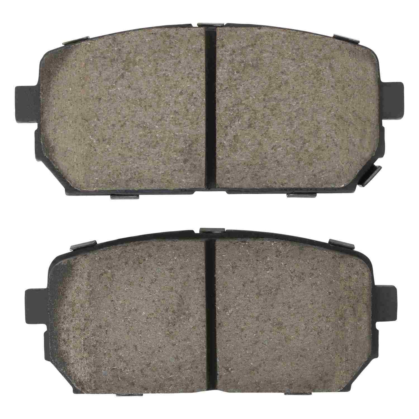 Front View of Rear Disc Brake Pad Set MPA 1003-1296C