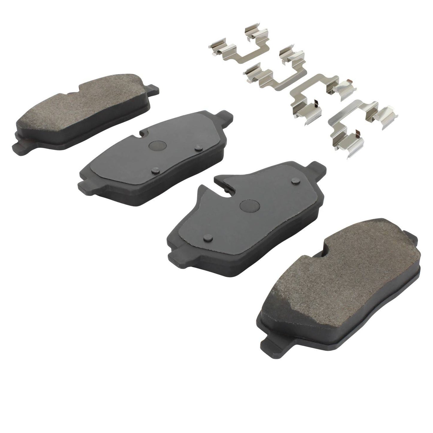 Angle View of Front Disc Brake Pad Set MPA 1003-1308M