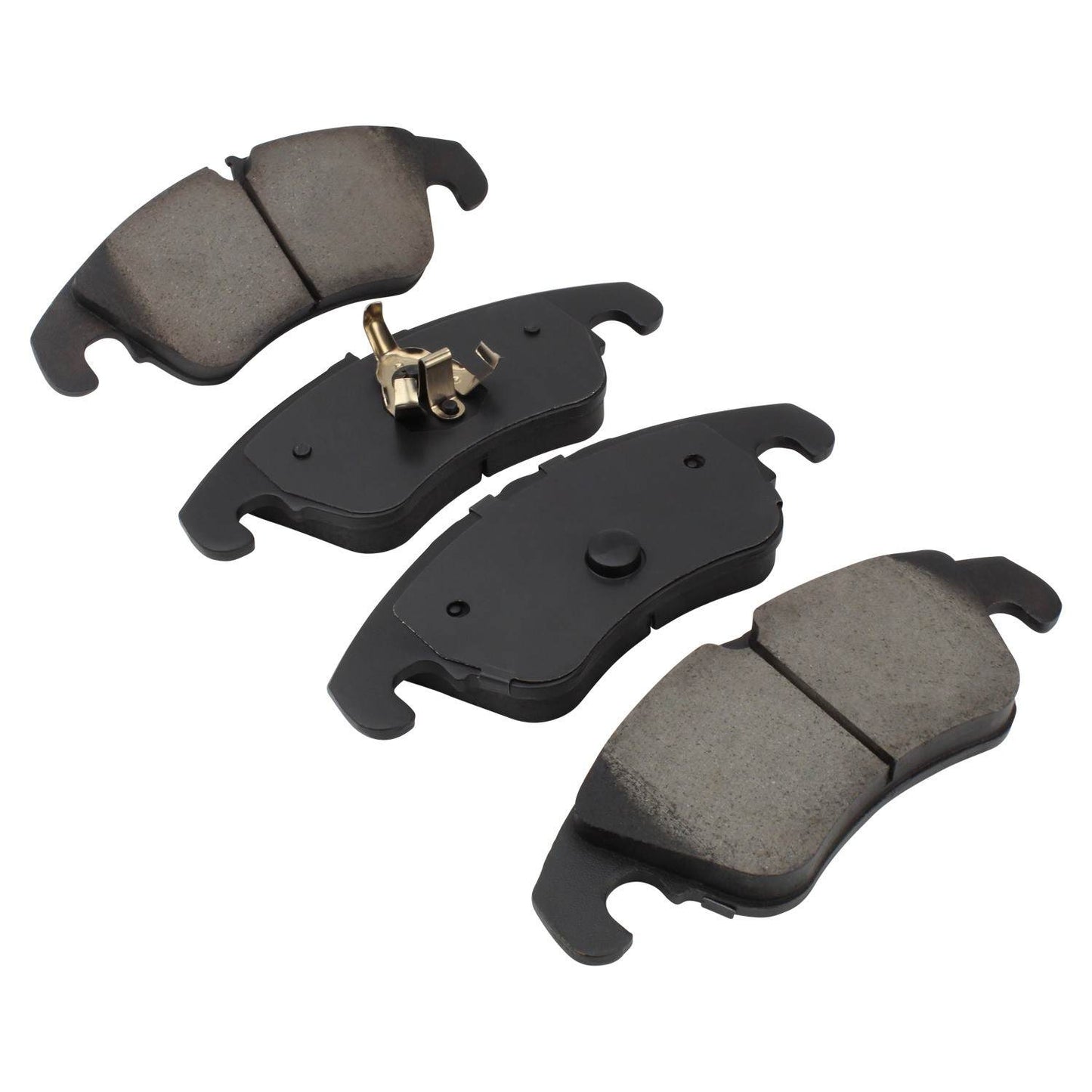 Angle View of Front Disc Brake Pad Set MPA 1003-1322AC