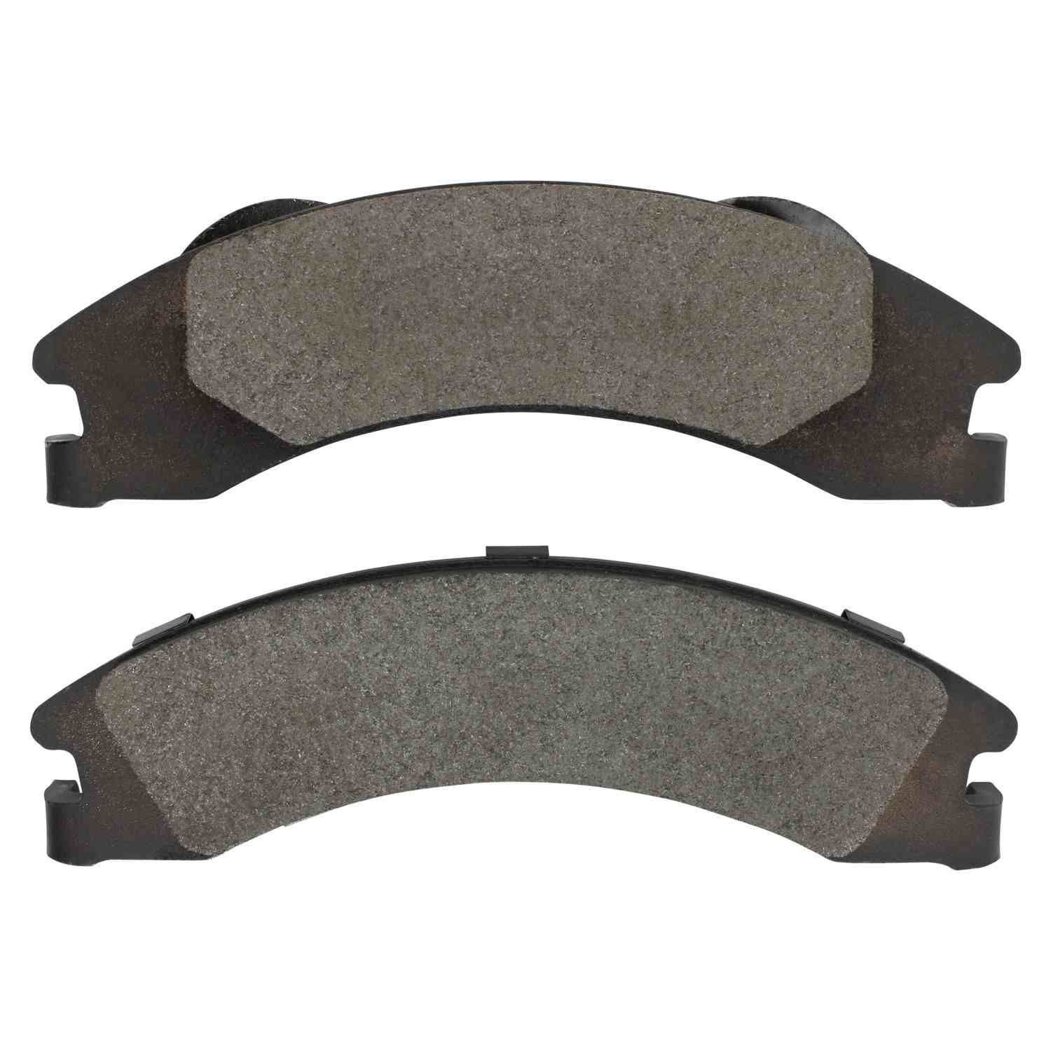 Front View of Rear Disc Brake Pad Set MPA 1003-1329M