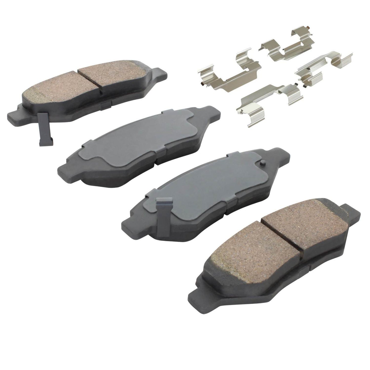 Angle View of Rear Disc Brake Pad Set MPA 1003-1337C