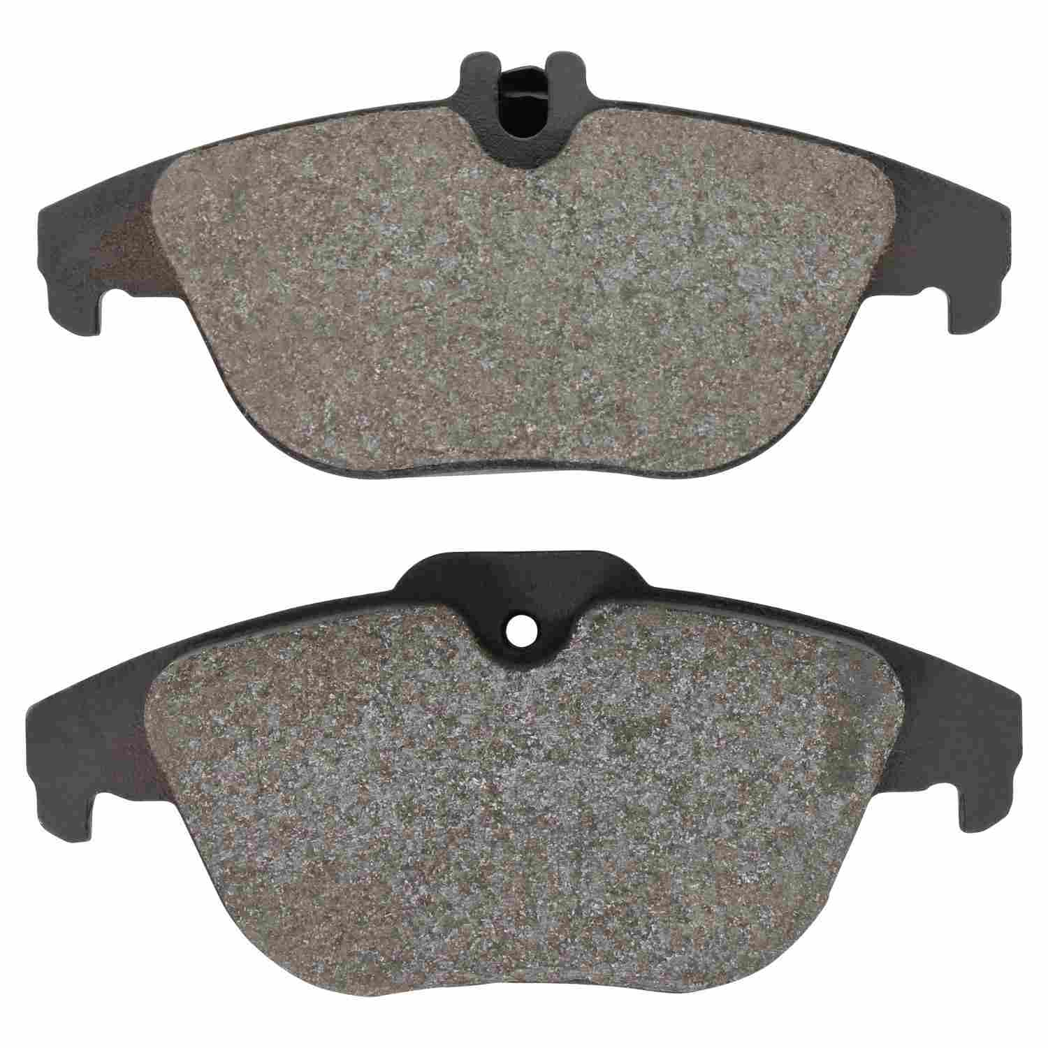 Front View of Rear Disc Brake Pad Set MPA 1003-1341C