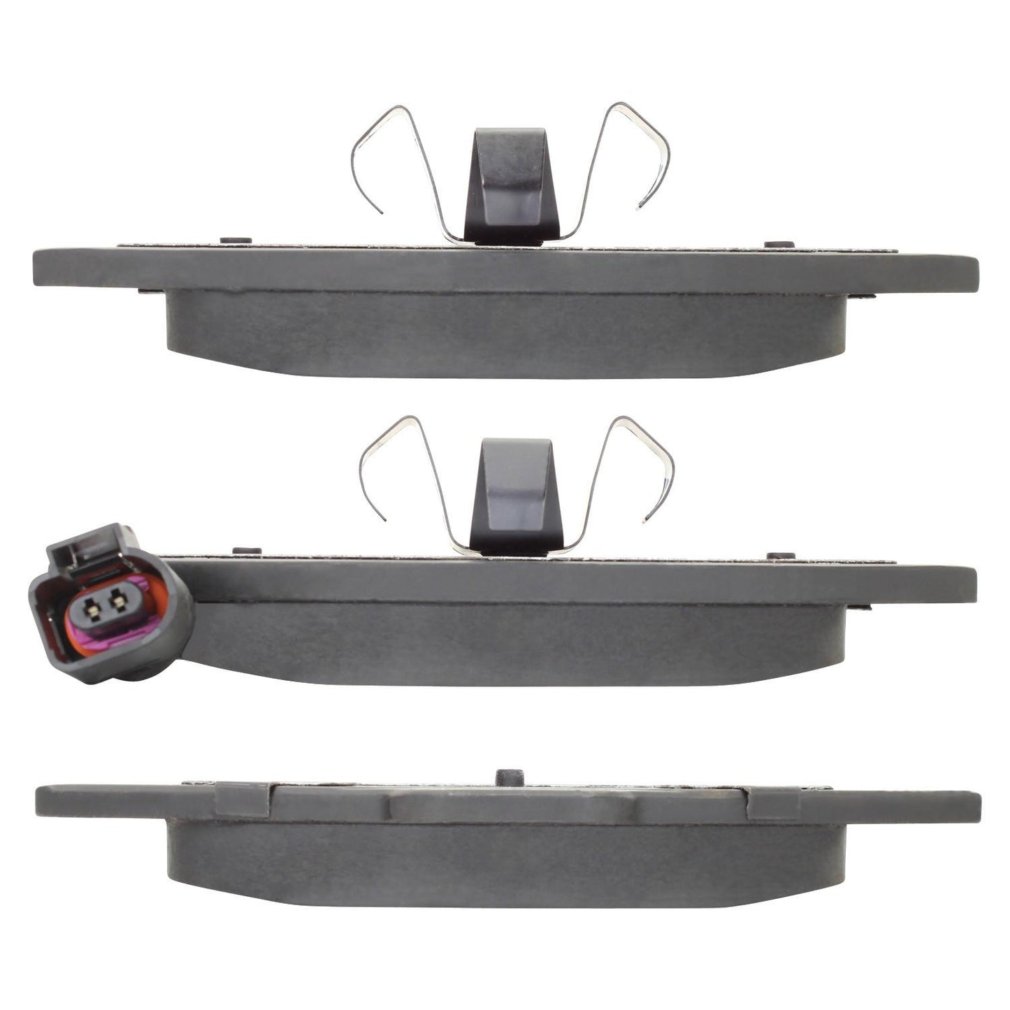 Top View of Front Disc Brake Pad Set MPA 1003-1375C