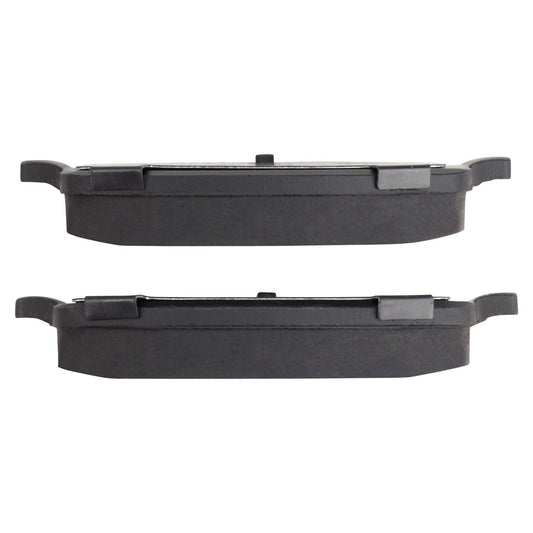 Top View of Rear Disc Brake Pad Set MPA 1003-1377AC