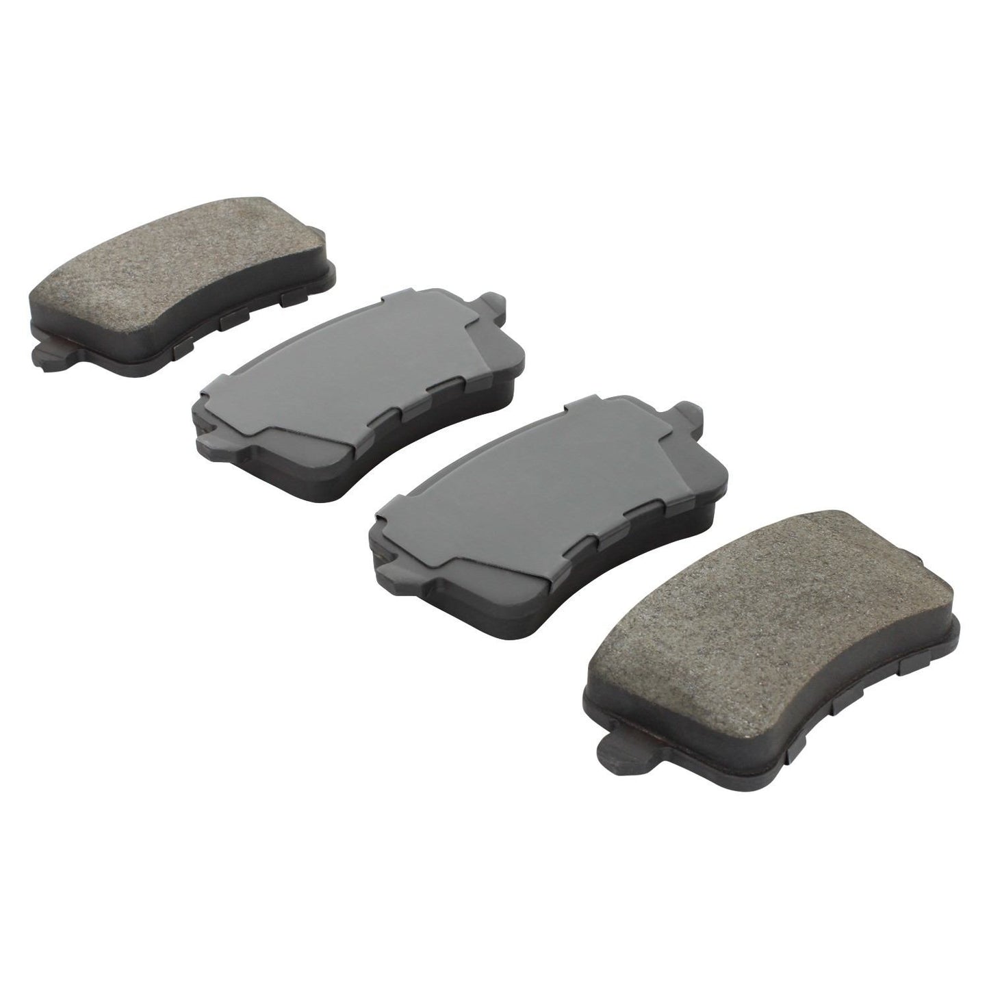 Angle View of Rear Disc Brake Pad Set MPA 1003-1386AM