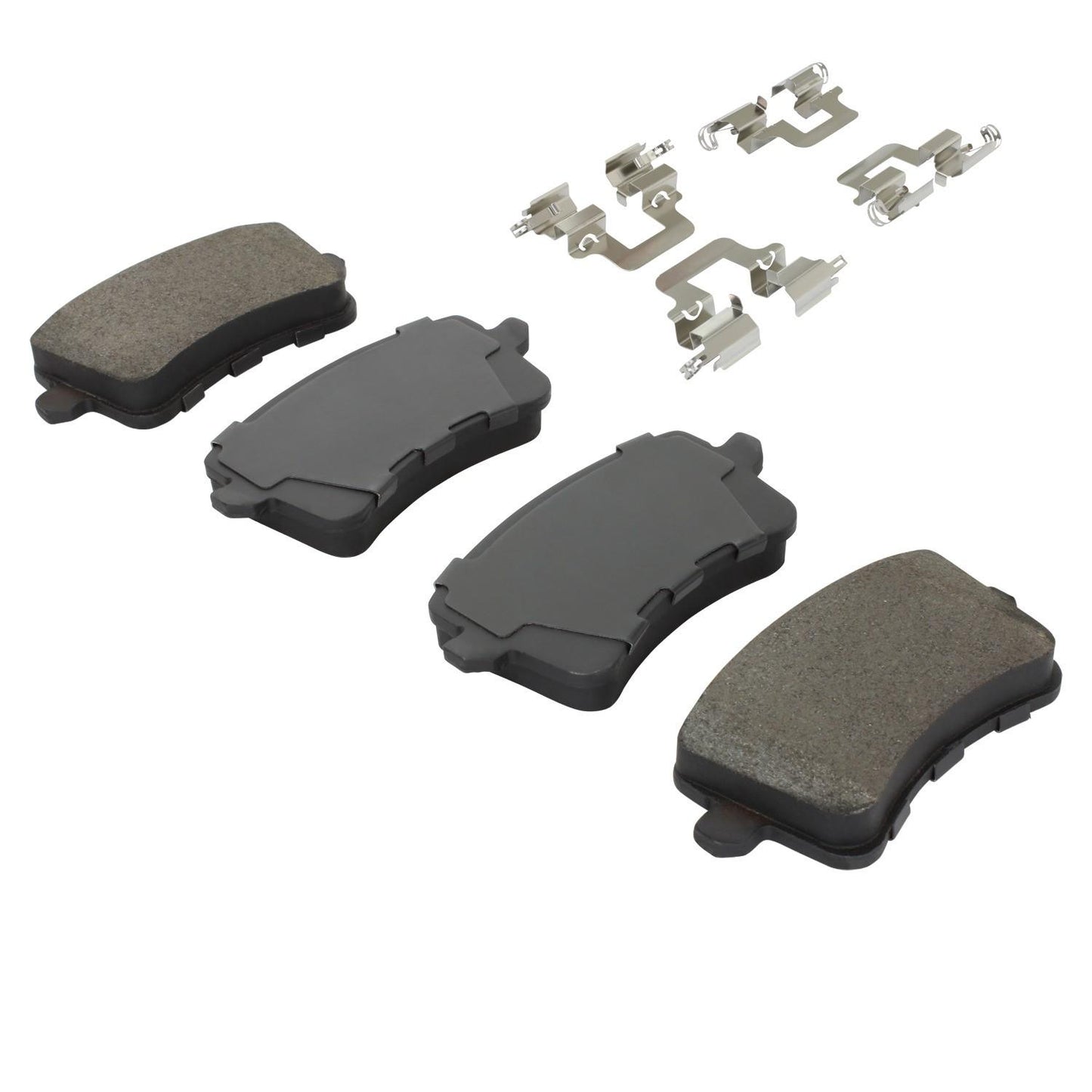 Angle View of Rear Disc Brake Pad Set MPA 1003-1386C