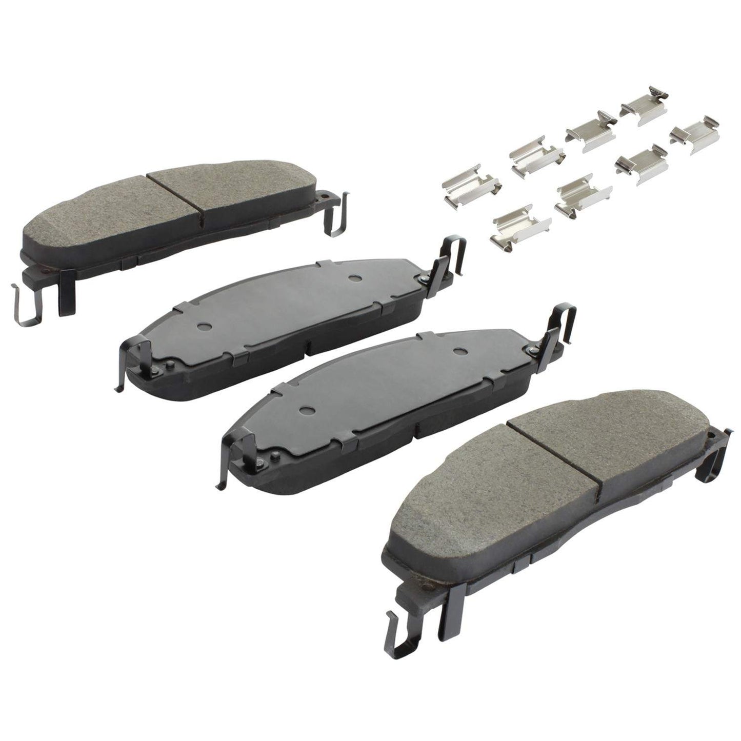 Angle View of Rear Disc Brake Pad Set MPA 1003-1400M