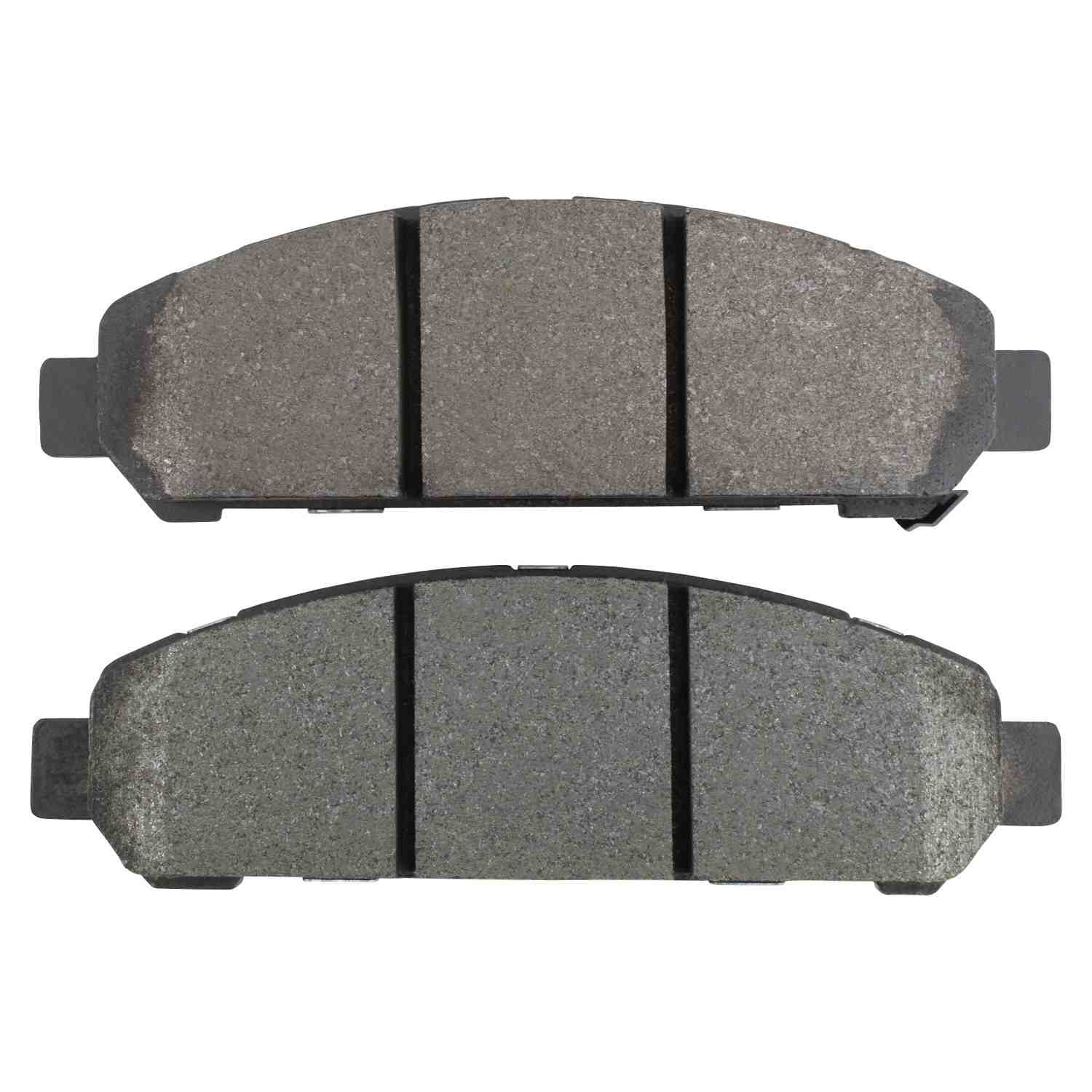 Front View of Front Disc Brake Pad Set MPA 1003-1401M