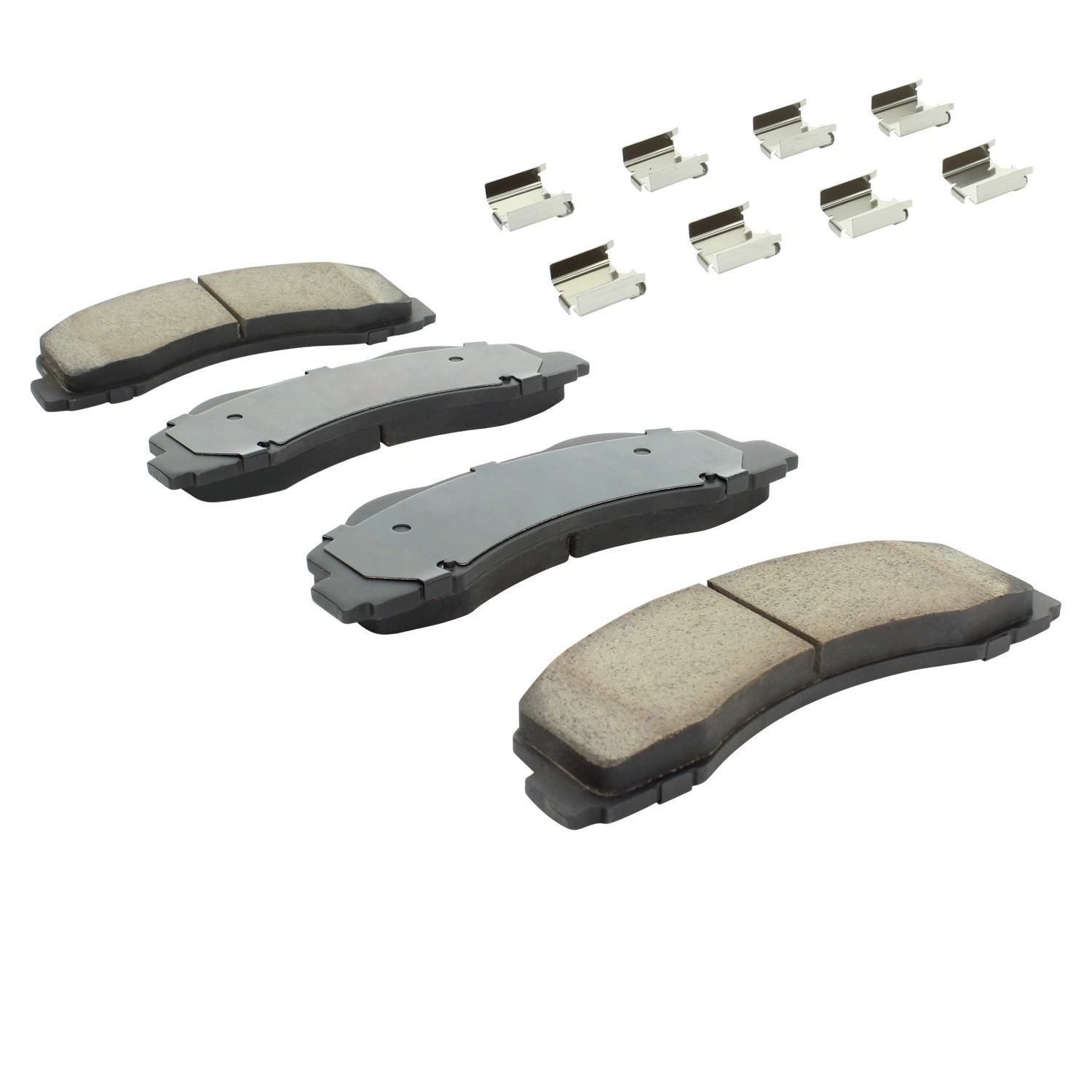 Angle View of Front Disc Brake Pad Set MPA 1003-1414C