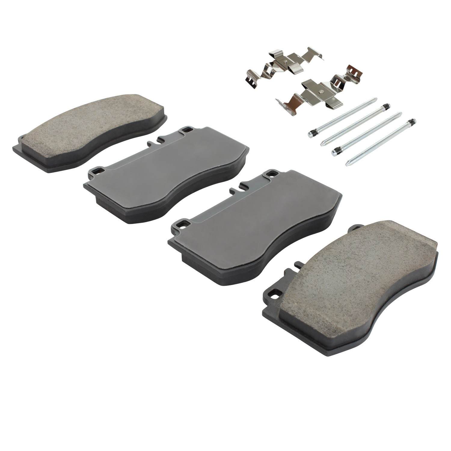 Angle View of Front Disc Brake Pad Set MPA 1003-1420C