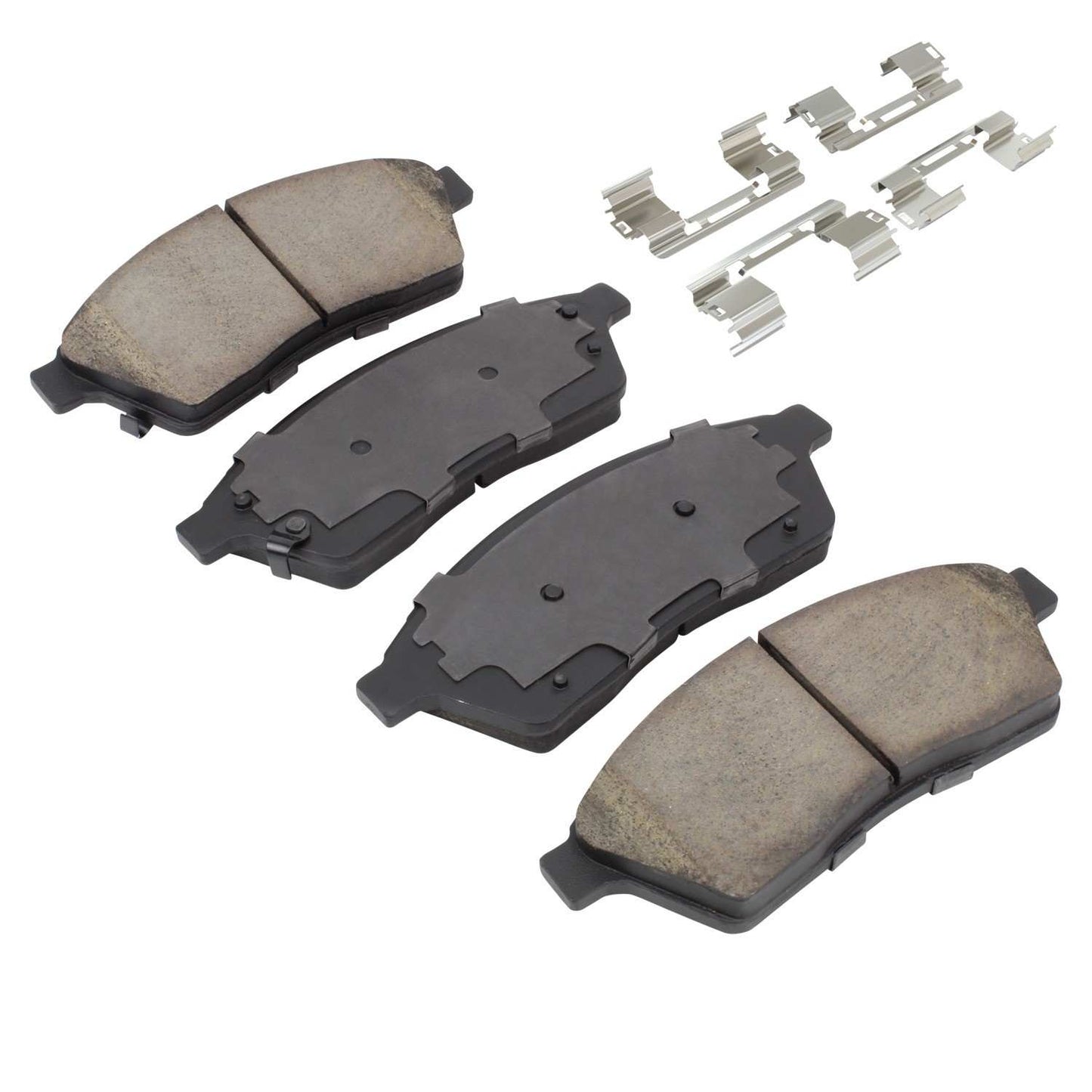 Angle View of Front Disc Brake Pad Set MPA 1003-1422C