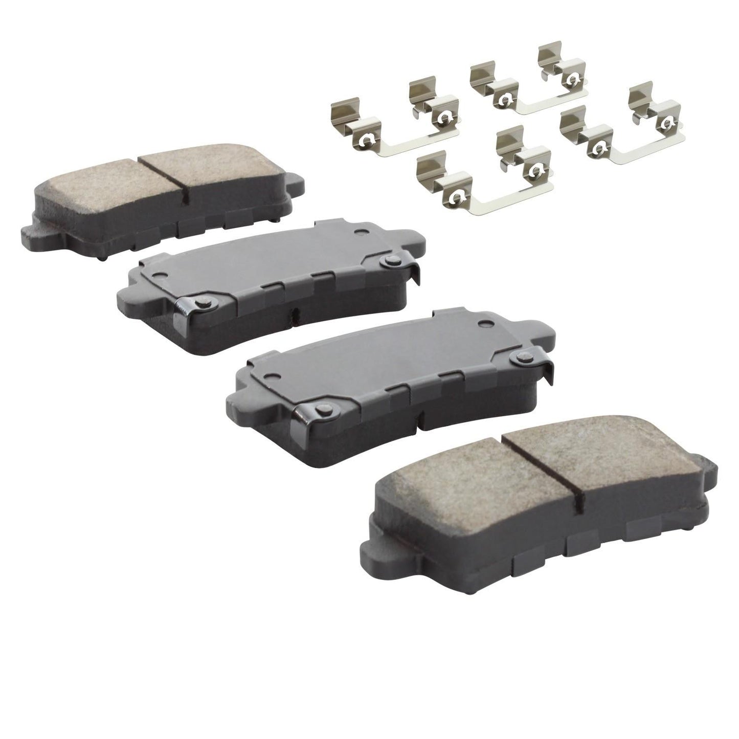 Angle View of Rear Disc Brake Pad Set MPA 1003-1430C