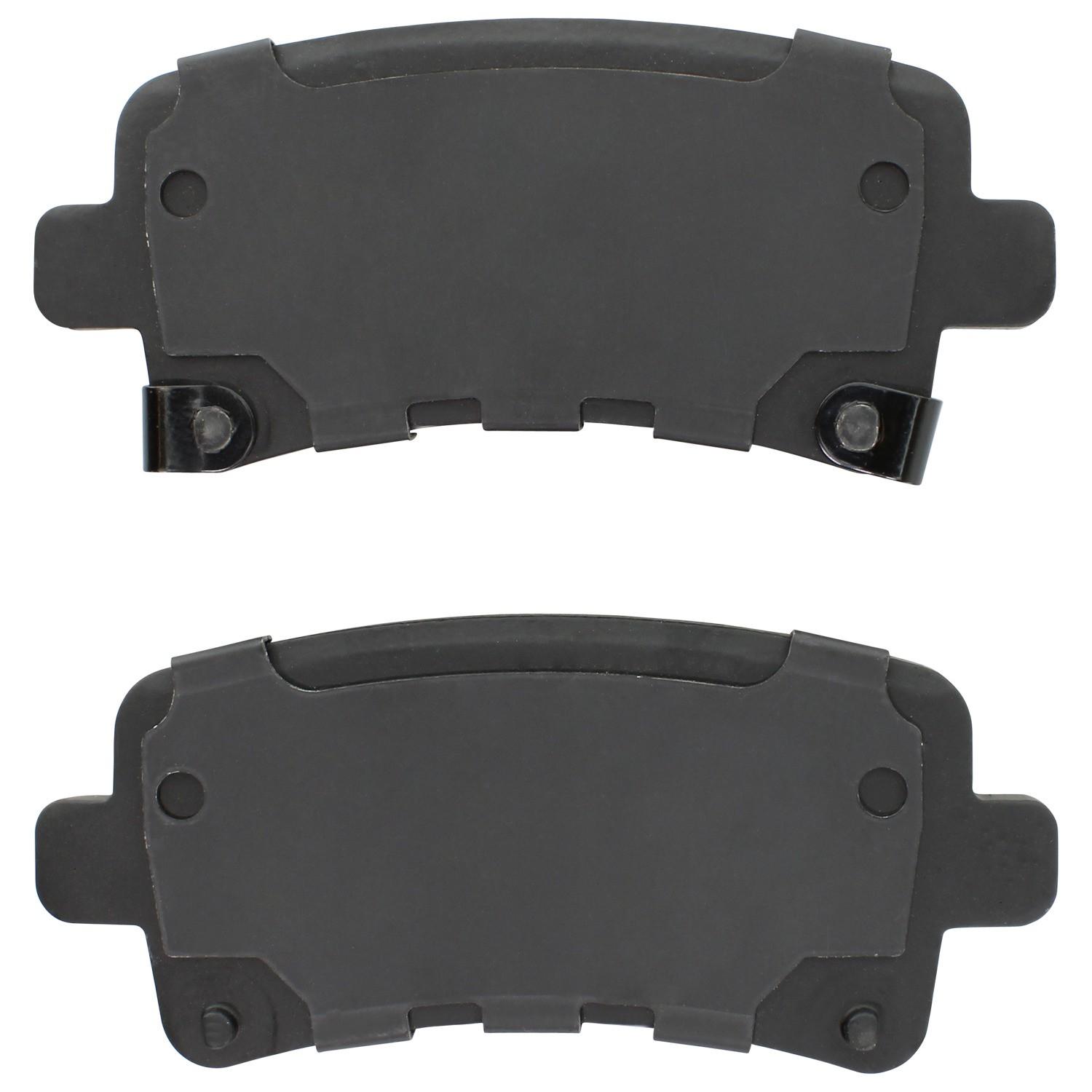 Back View of Rear Disc Brake Pad Set MPA 1003-1430C