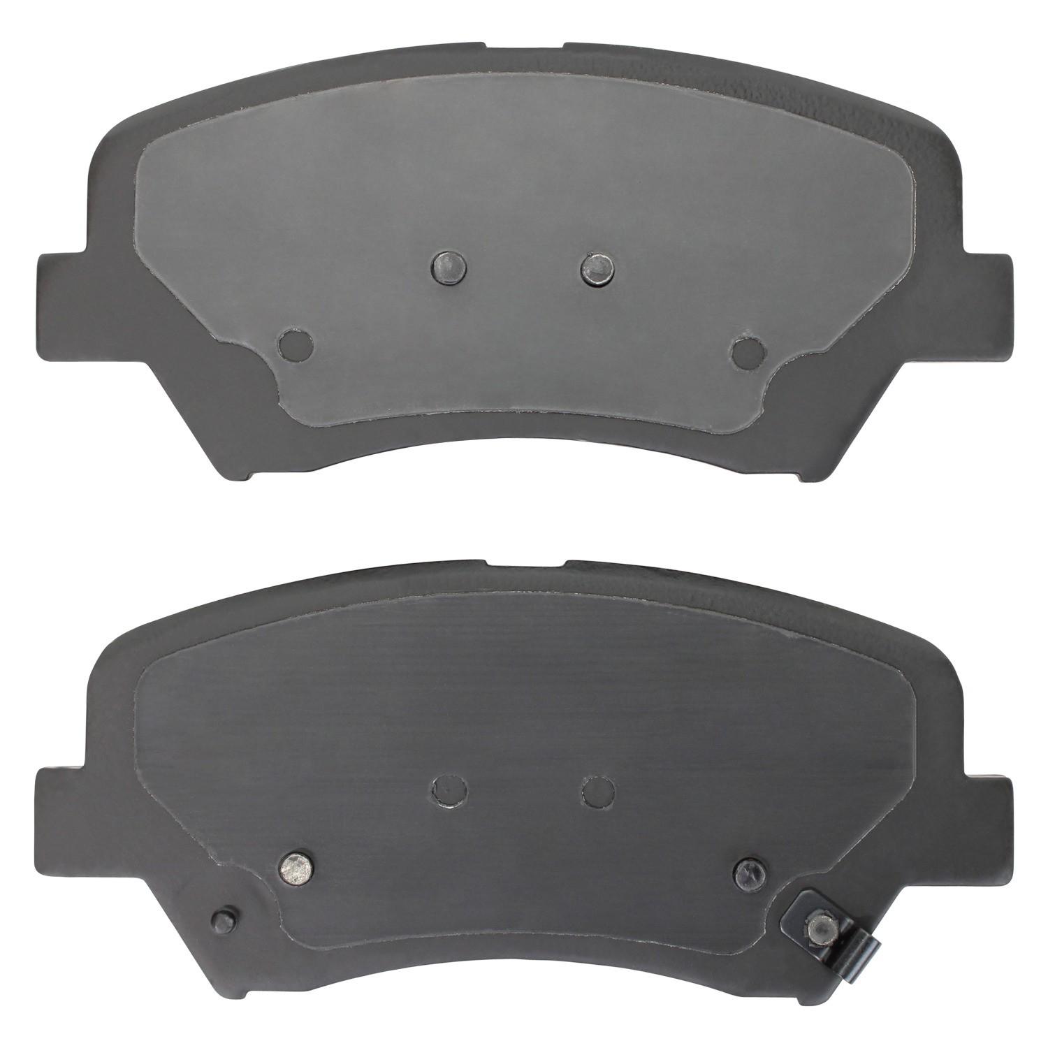 Back View of Front Disc Brake Pad Set MPA 1003-1543C