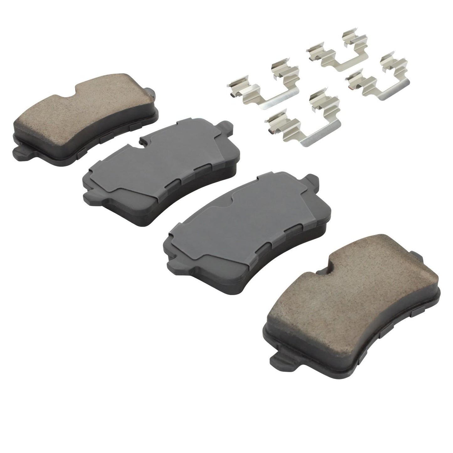 Angle View of Rear Disc Brake Pad Set MPA 1003-1547C