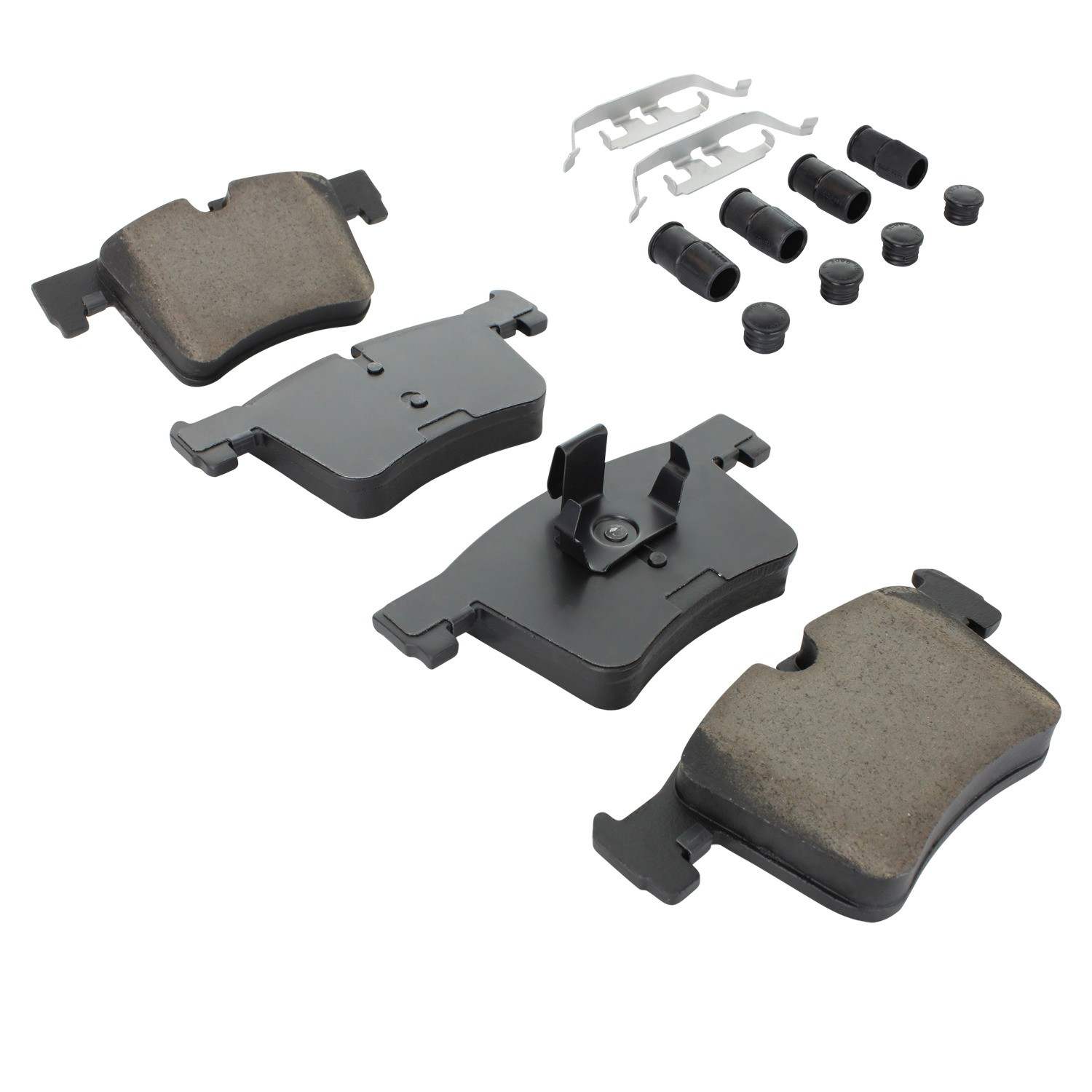 Angle View of Front Disc Brake Pad Set MPA 1003-1561M