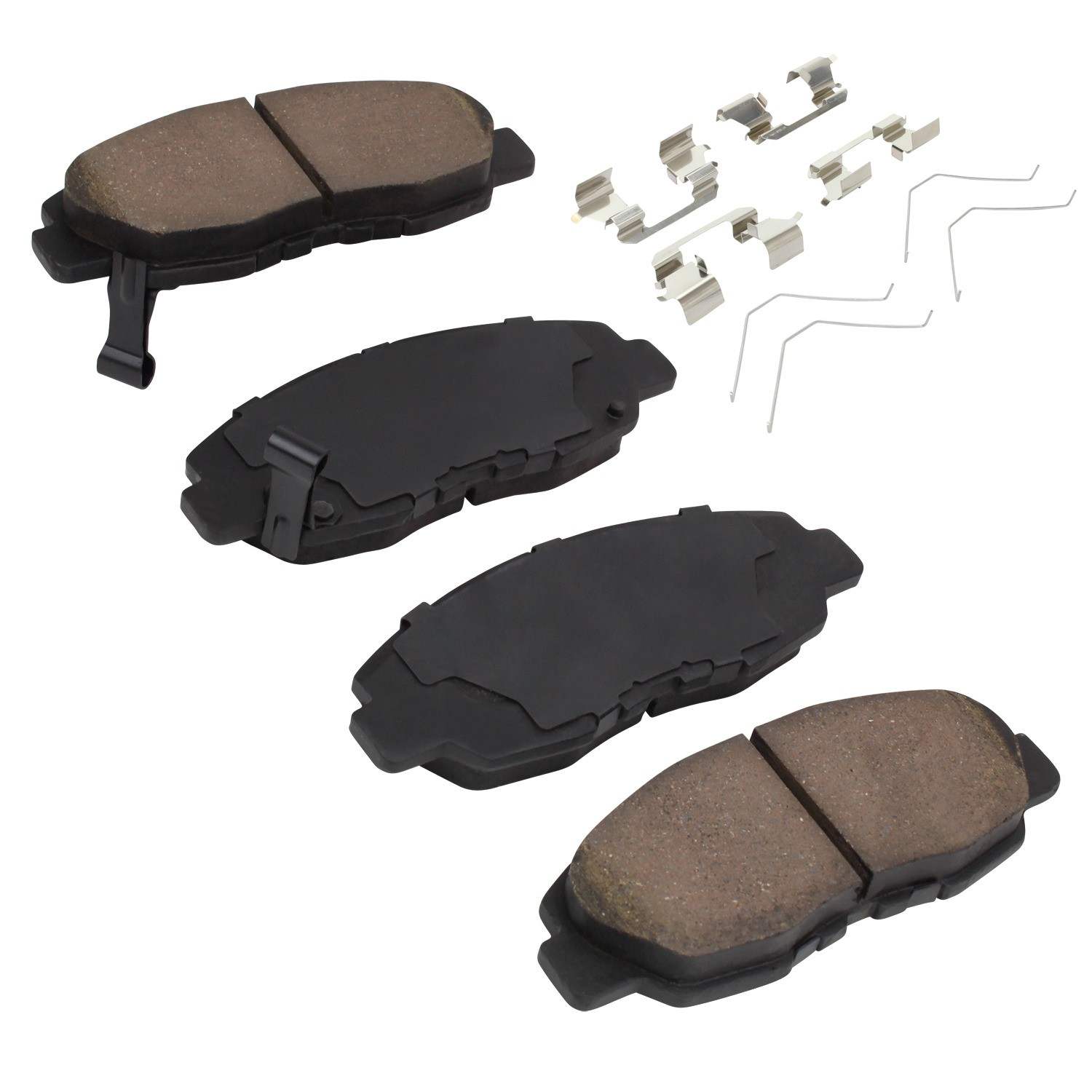 Angle View of Front Disc Brake Pad Set MPA 1003-1578C