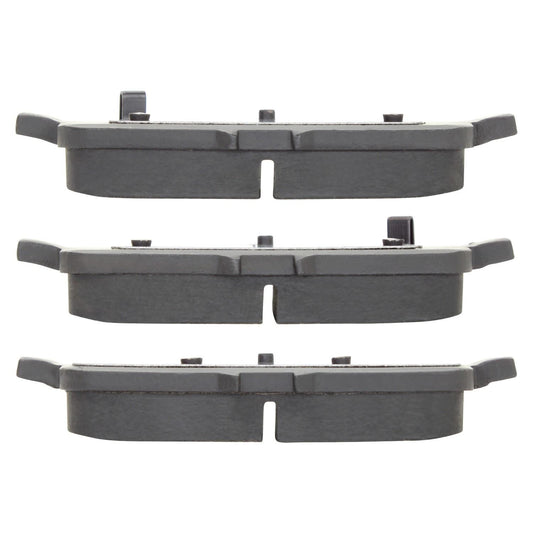 Top View of Rear Disc Brake Pad Set MPA 1003-1612C