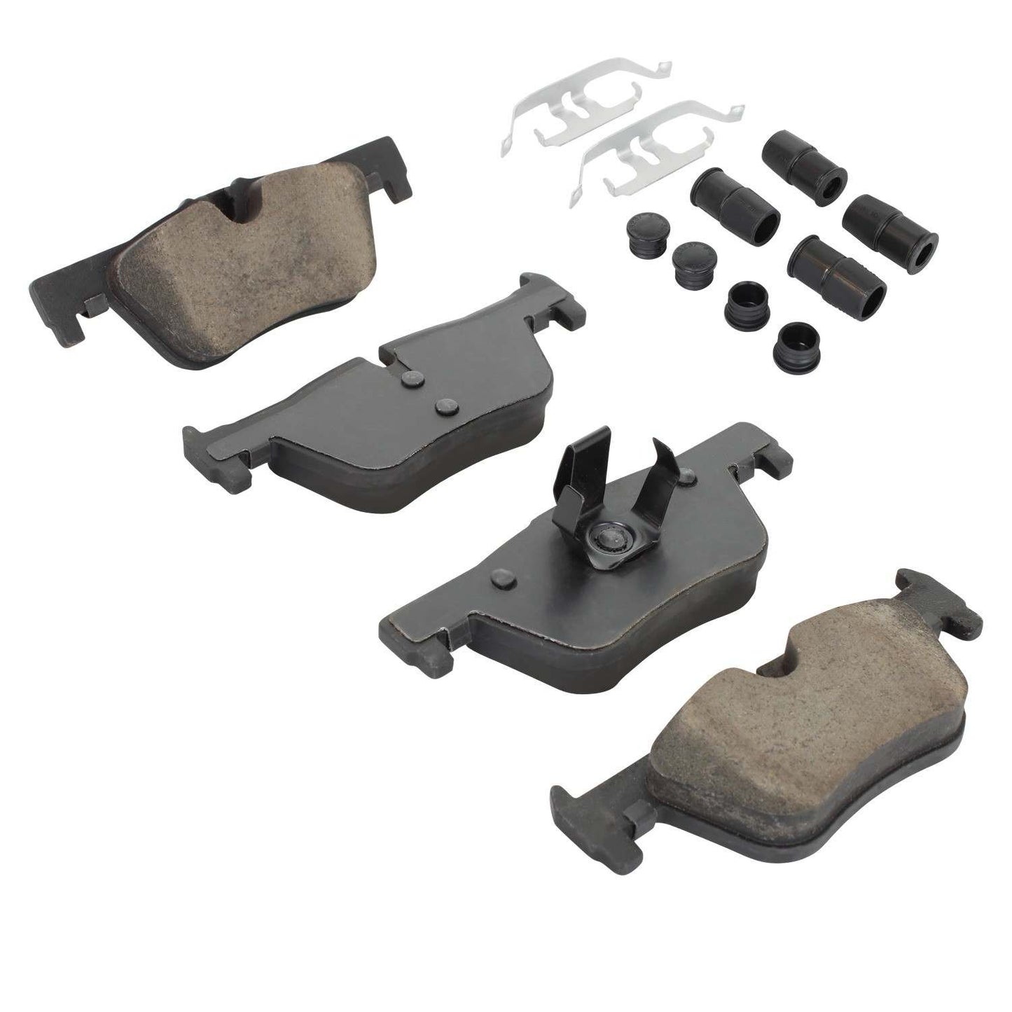 Angle View of Rear Disc Brake Pad Set MPA 1003-1613C