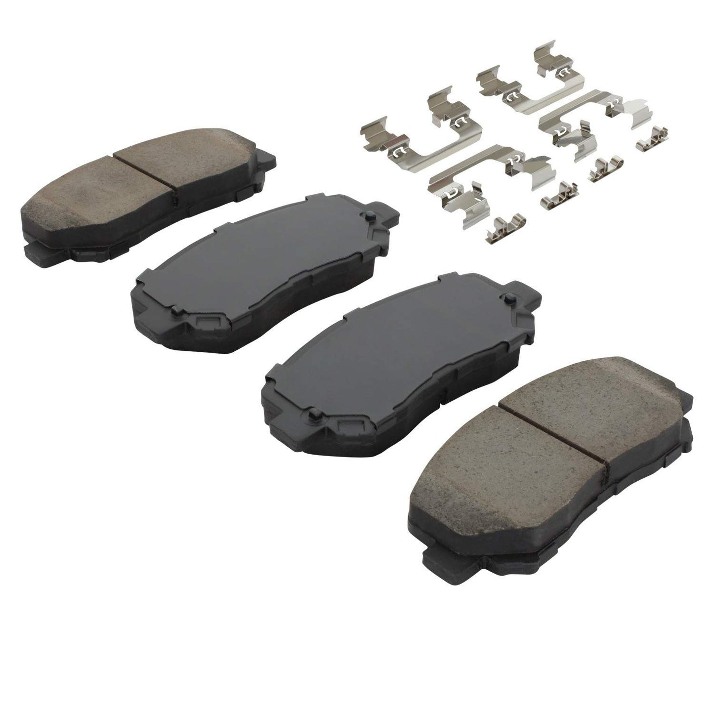 Angle View of Front Disc Brake Pad Set MPA 1003-1640C