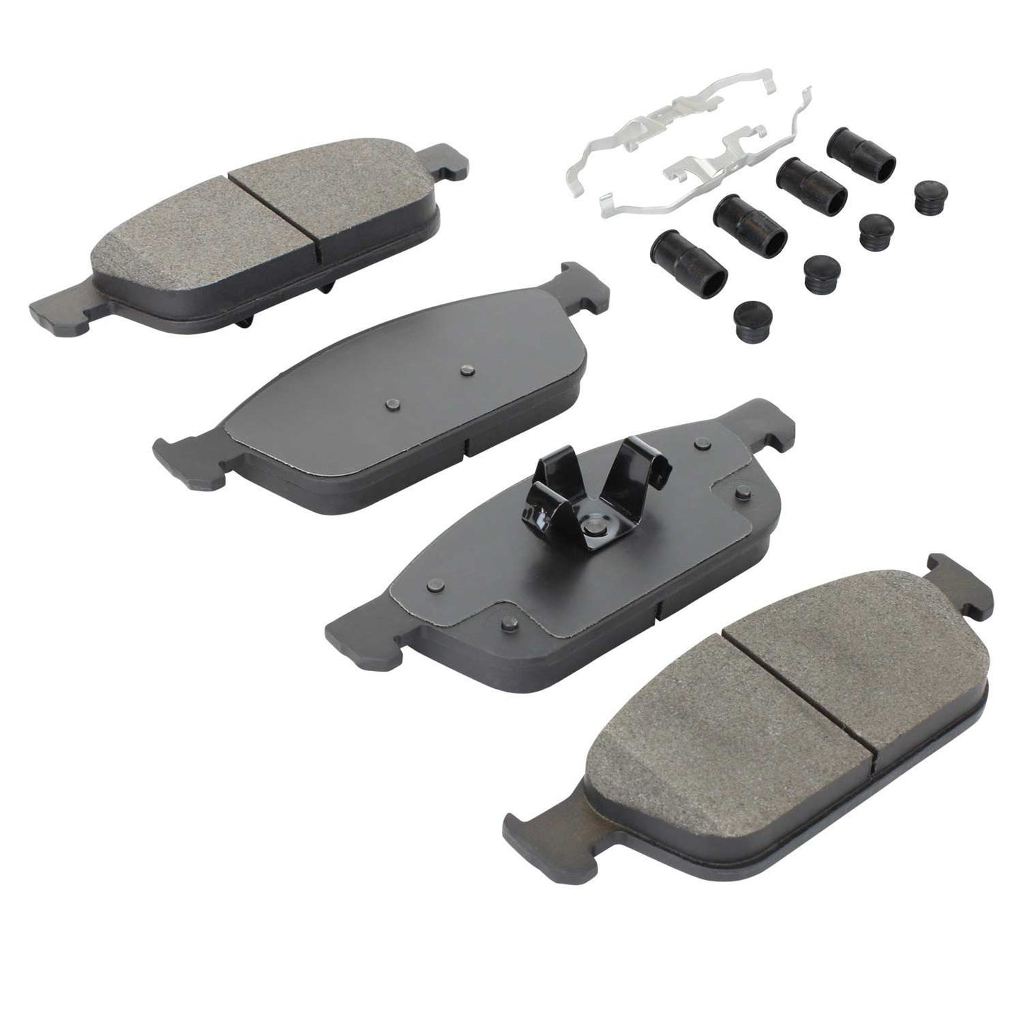 Angle View of Front Disc Brake Pad Set MPA 1003-1645M