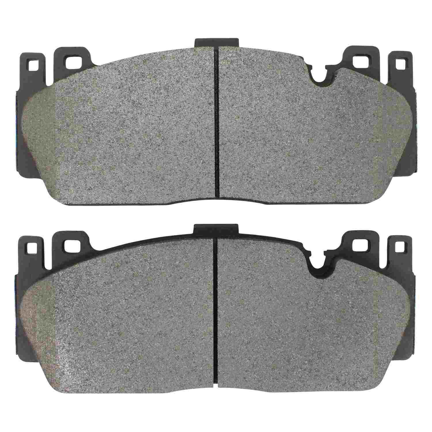 Front View of Front Disc Brake Pad Set MPA 1003-1648M