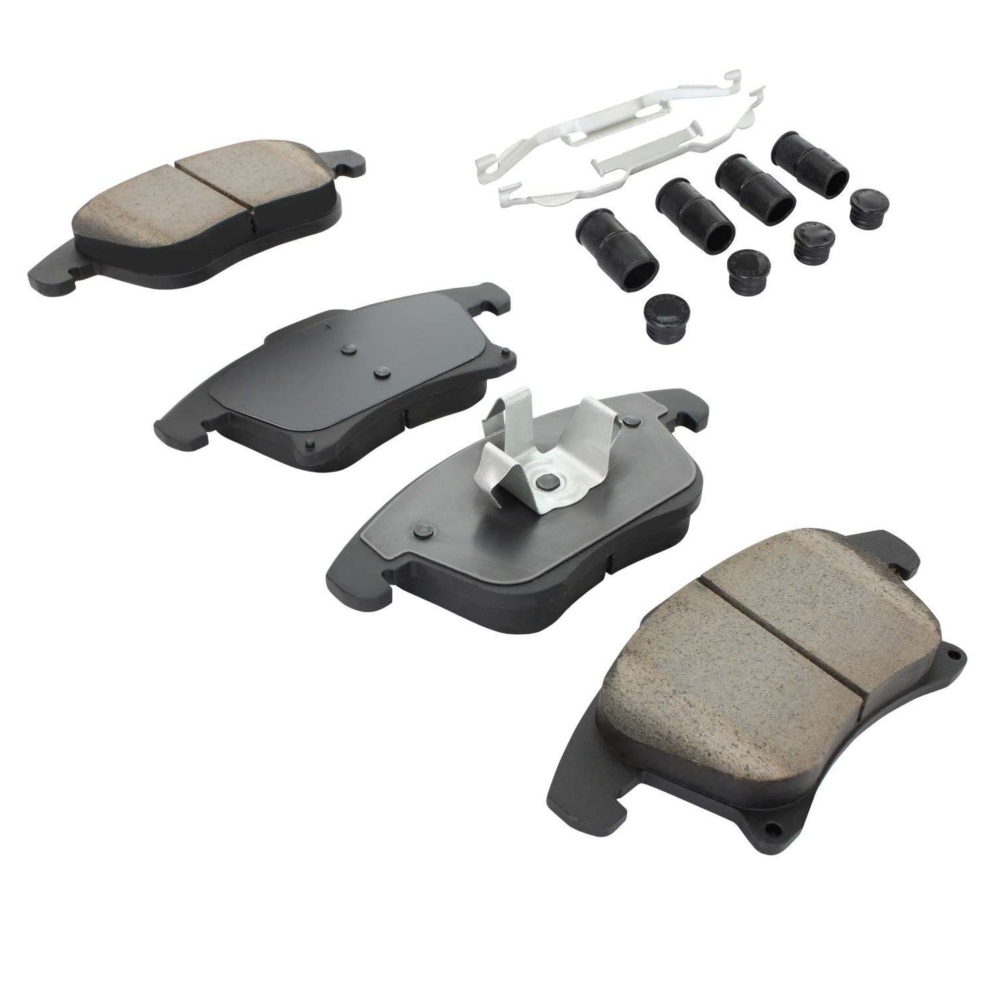 Angle View of Front Disc Brake Pad Set MPA 1003-1653C