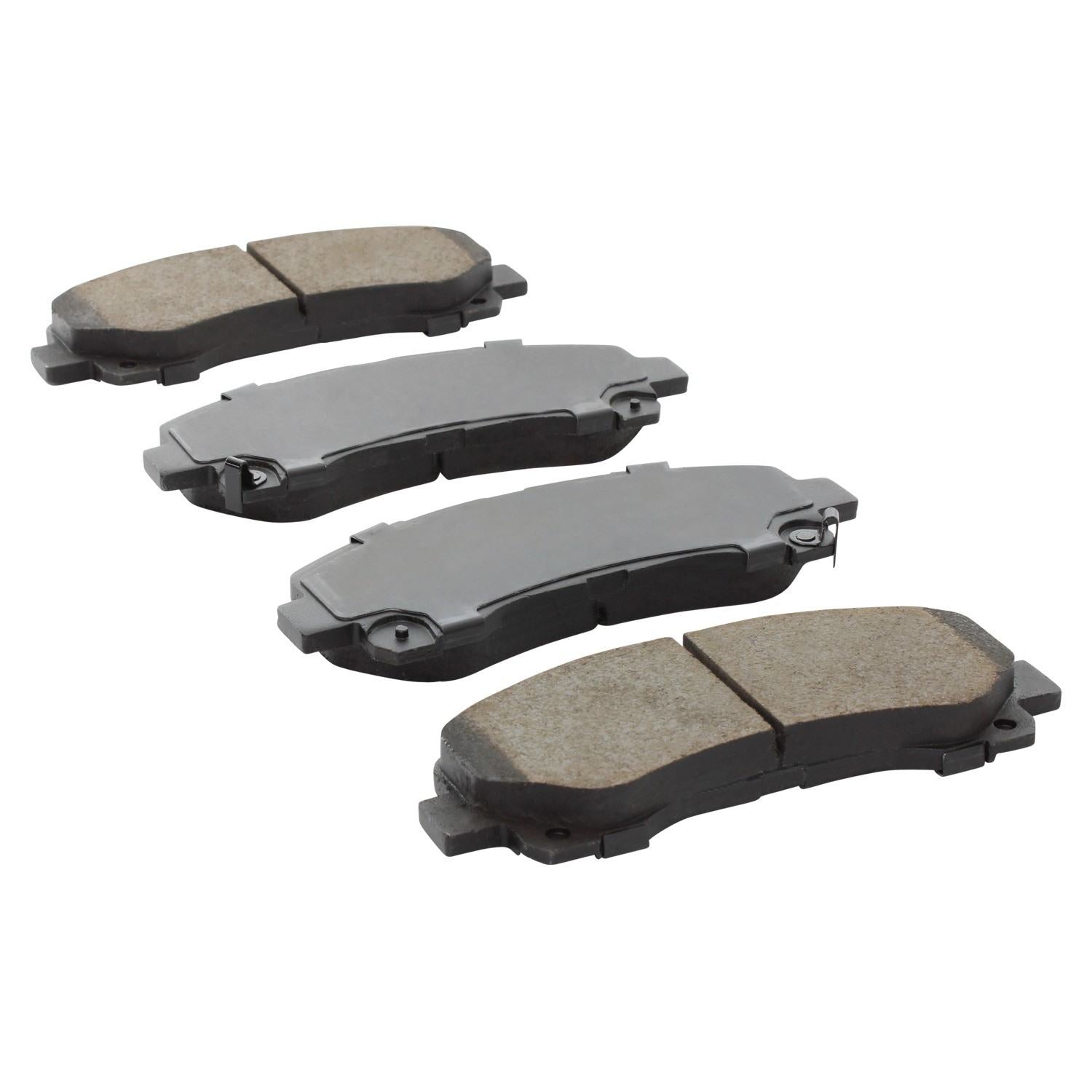 Angle View of Front Disc Brake Pad Set MPA 1003-1677C