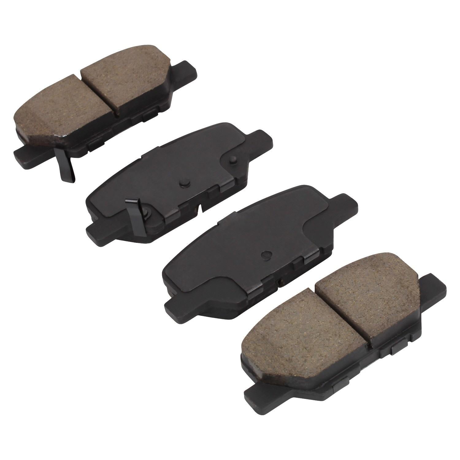 Angle View of Rear Disc Brake Pad Set MPA 1003-1679AC