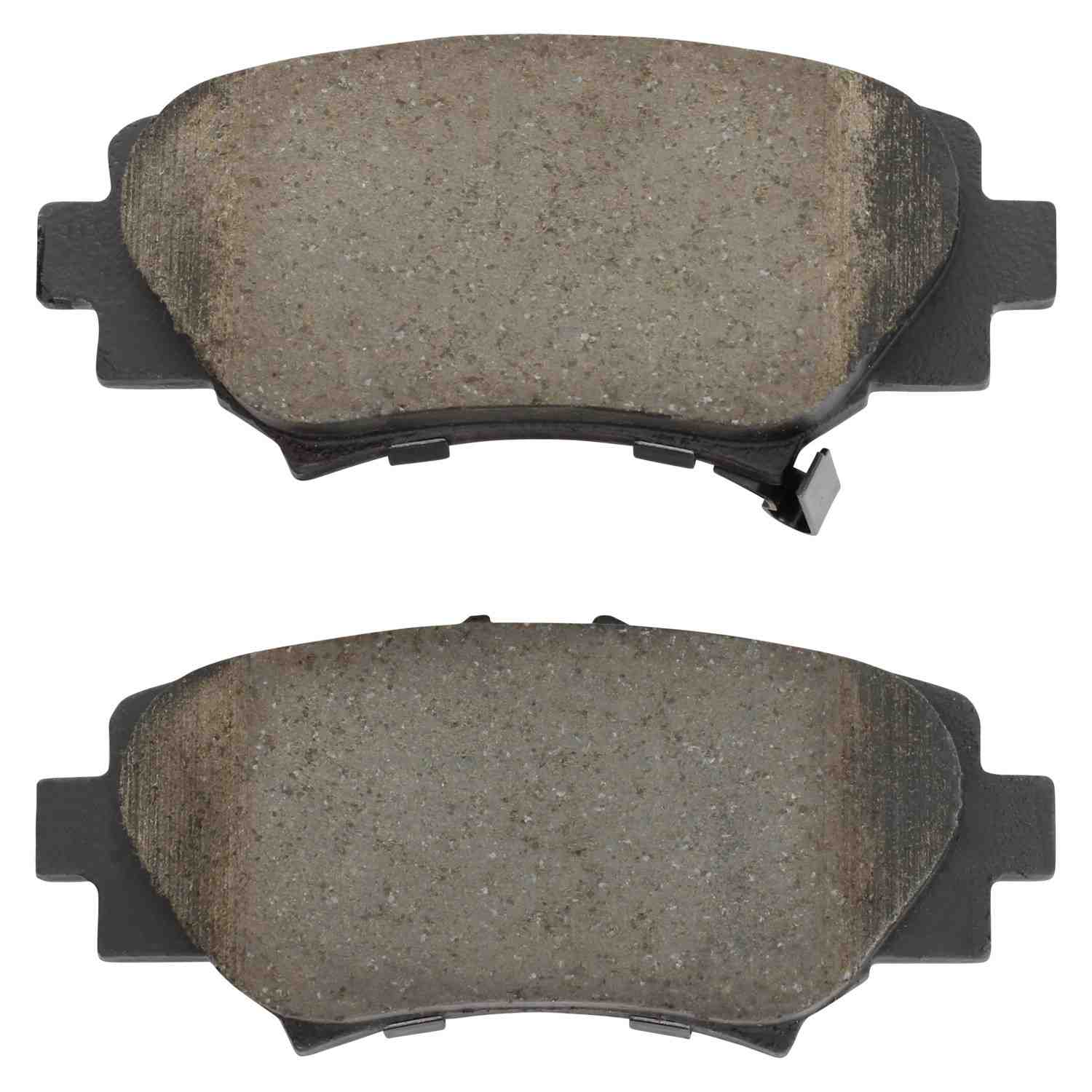 Front View of Rear Disc Brake Pad Set MPA 1003-1729C