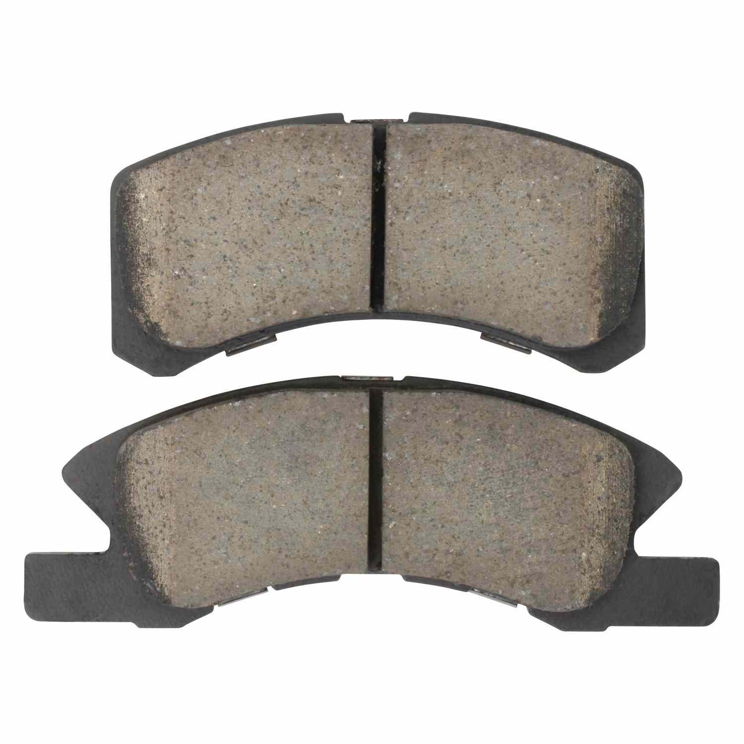 Front View of Front Disc Brake Pad Set MPA 1003-1731C