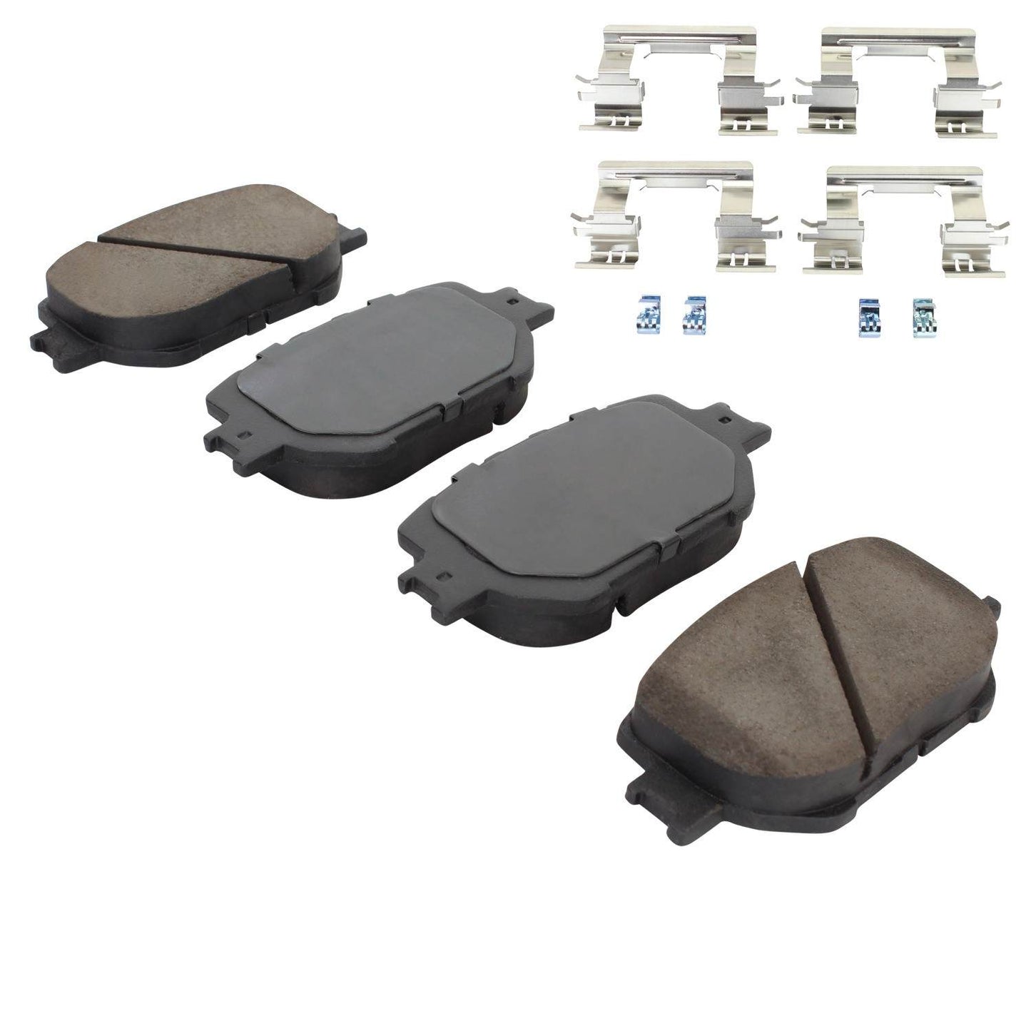 Angle View of Front Disc Brake Pad Set MPA 1003-1733C