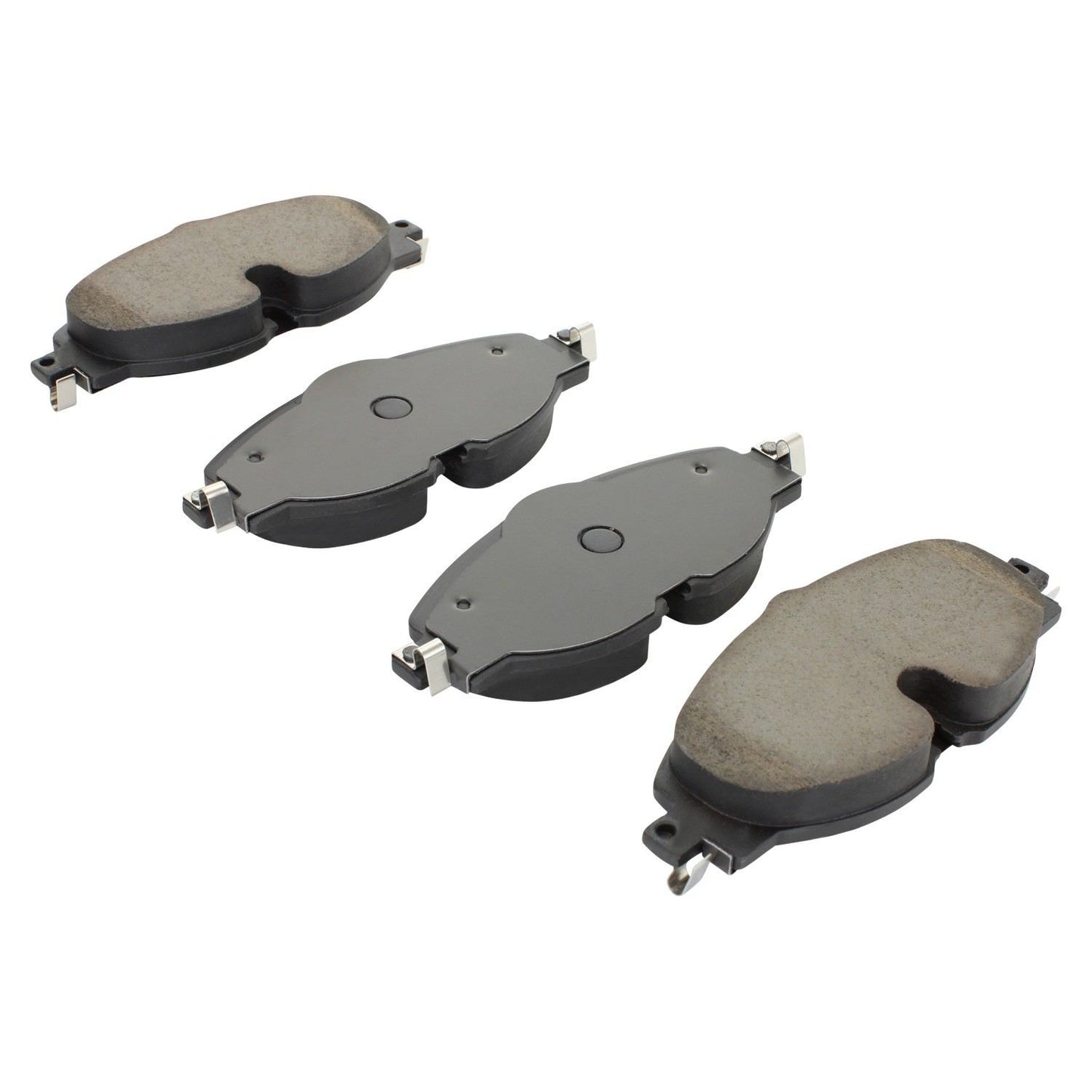 Angle View of Front Disc Brake Pad Set MPA 1003-1760C