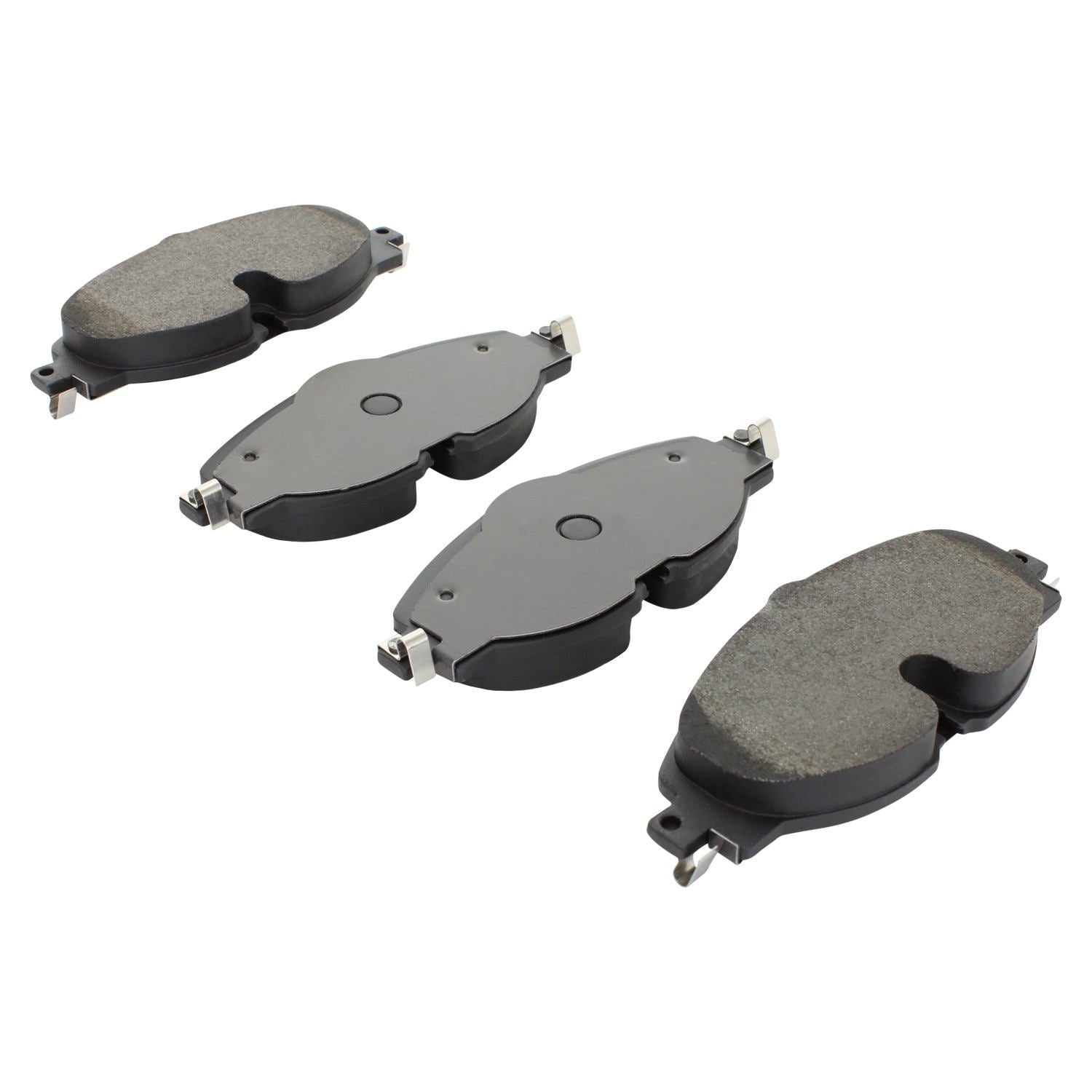 Angle View of Front Disc Brake Pad Set MPA 1003-1760M